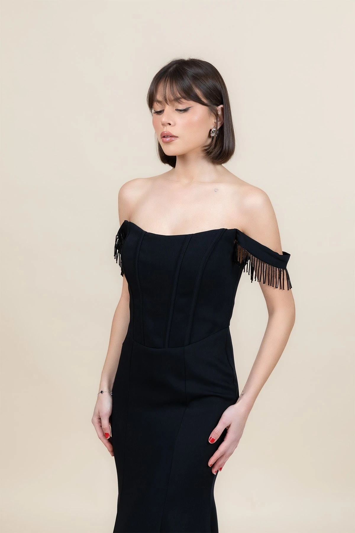 DORİDORCA 6070 ABİYE ELBİSE