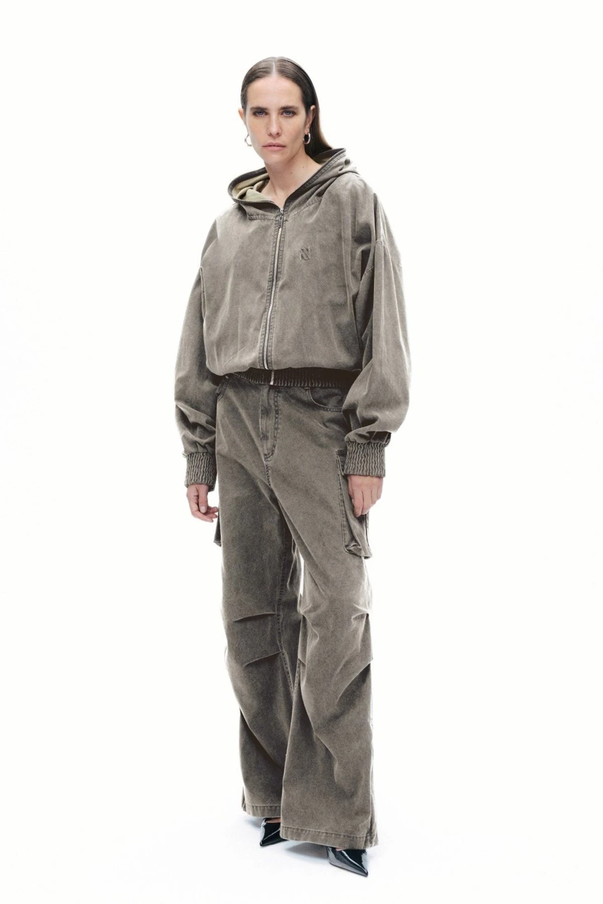 NOCTURNE N25KN8028 Kapüşonlu Ceket