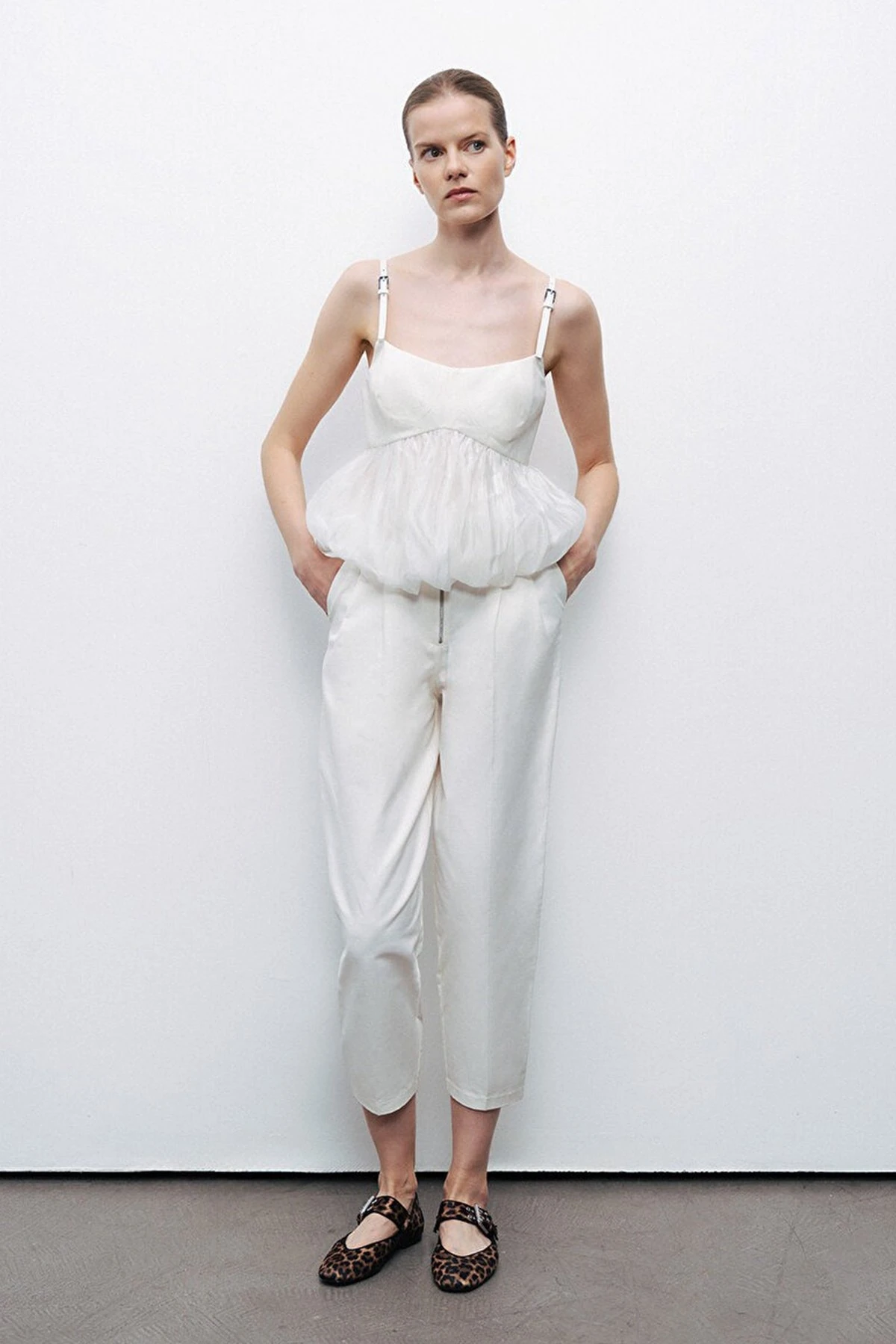 NOCTURNE N25YN15196 Kemer Askı Bluz