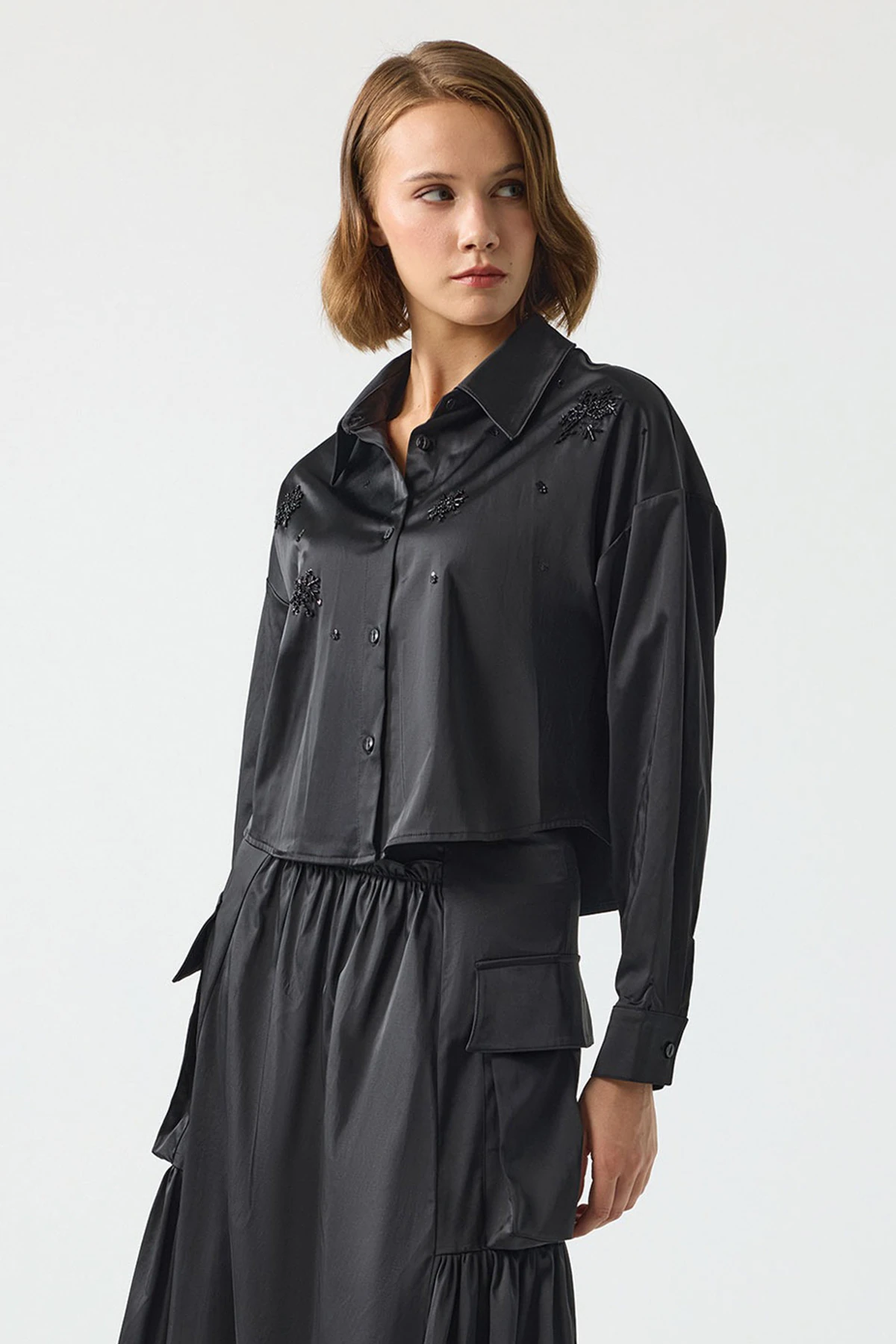 UNIQUE UW267006 PARAŞÜT KUMAŞ GÖMLEK