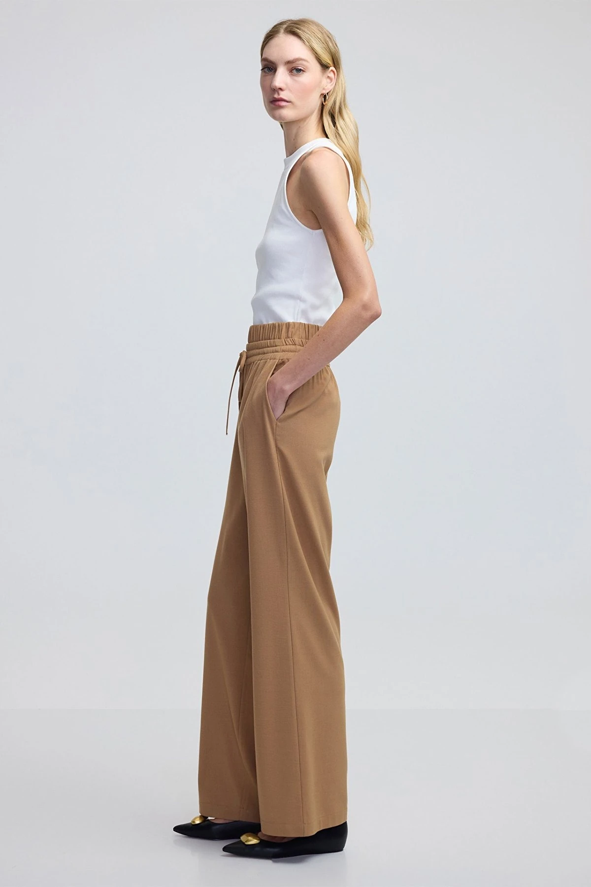 IPEKYOL IW6240003233 Elastik bel pantolon