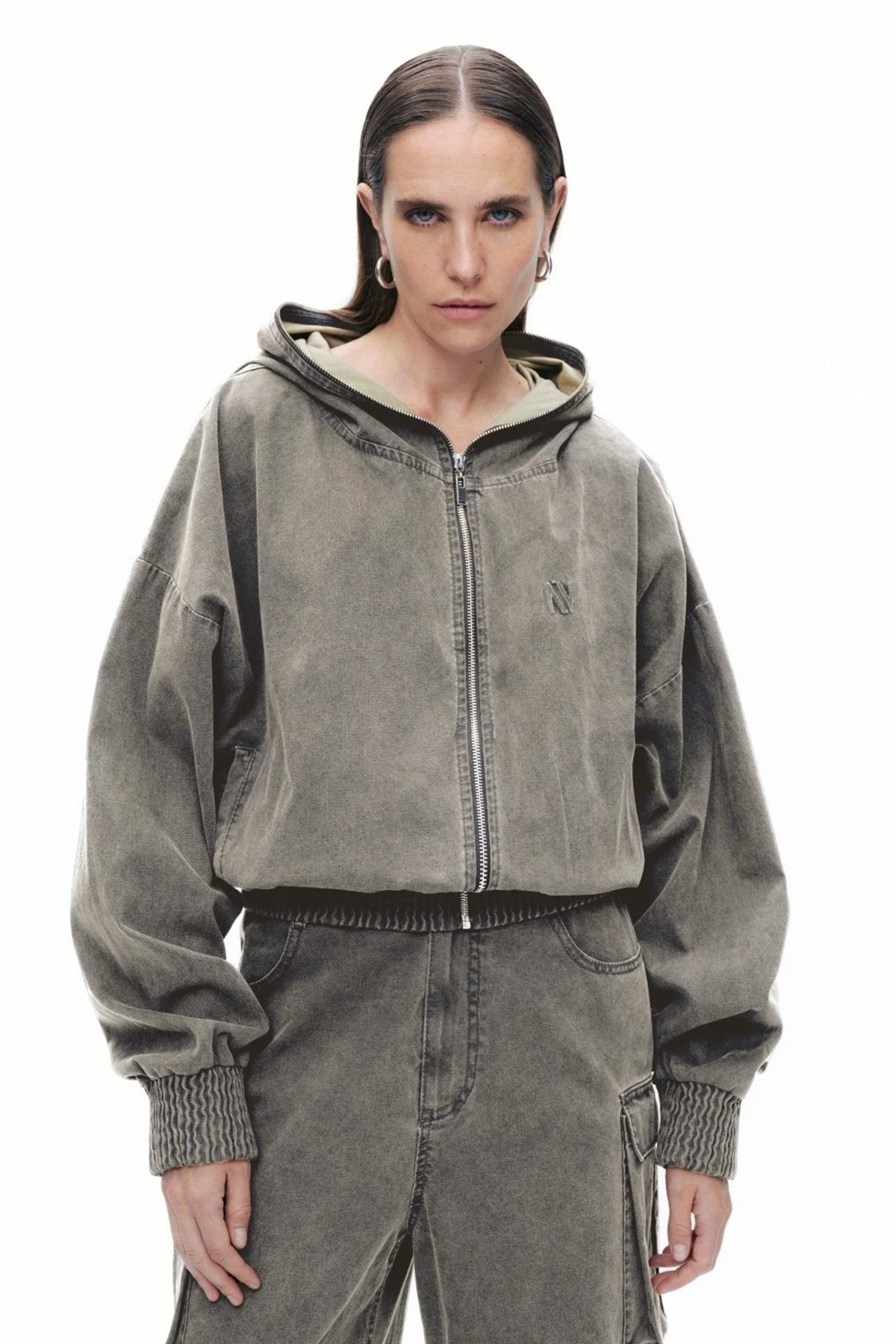 NOCTURNE N25KN8028 Kapüşonlu Ceket