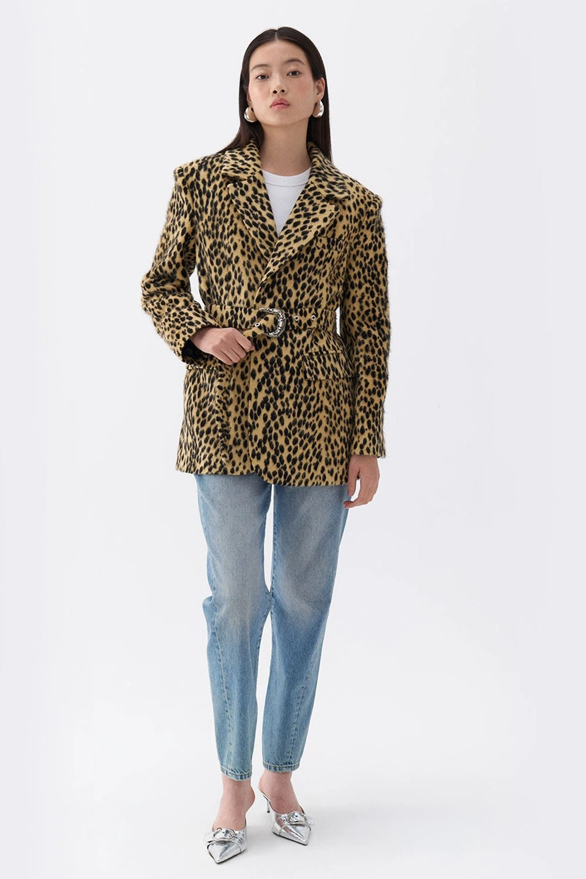 NOCTURNE N25KN5252 Leopar Desenli Ceket