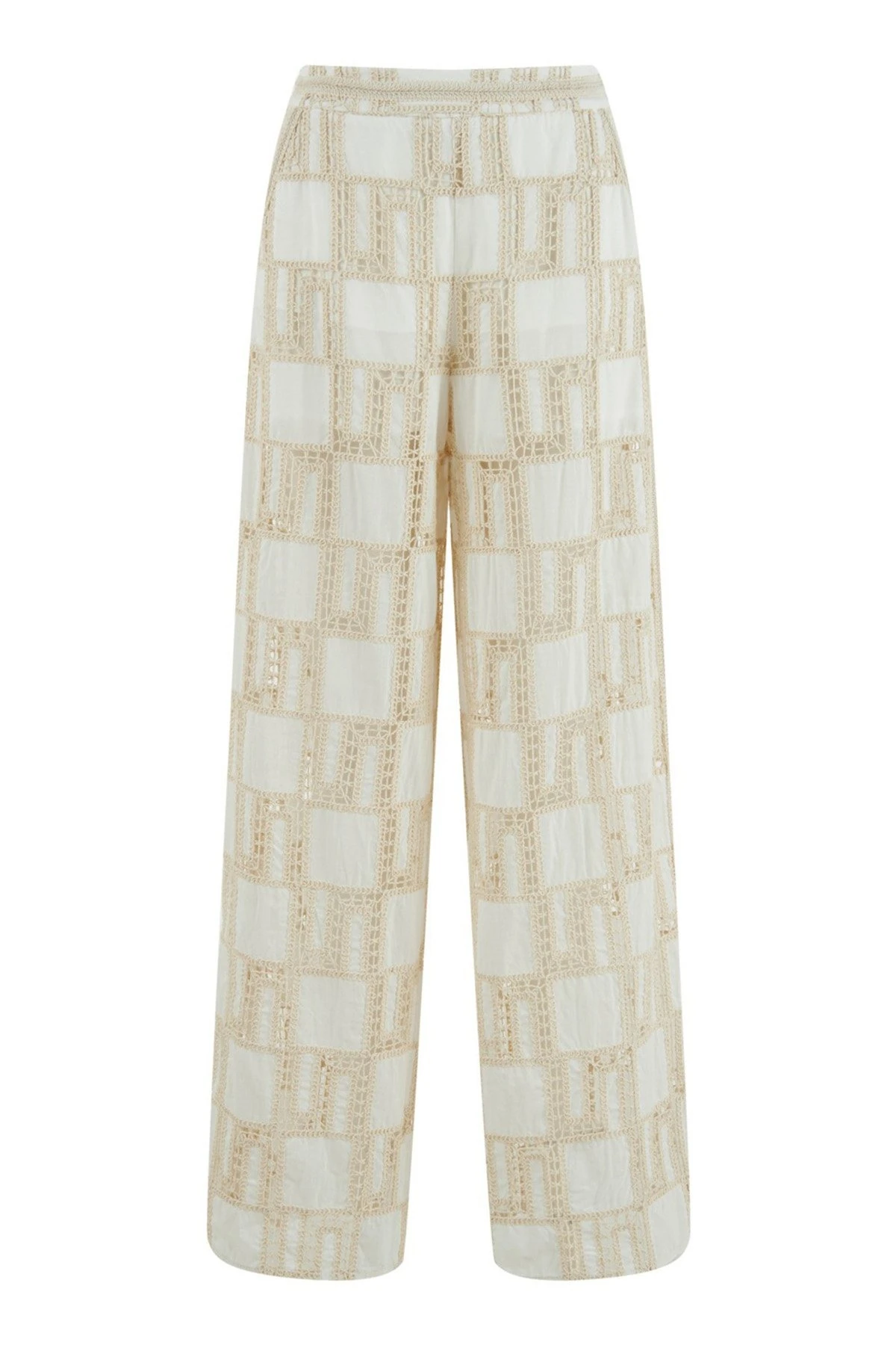 NOCTURNE N25YN3346 Brodeli Pantolon