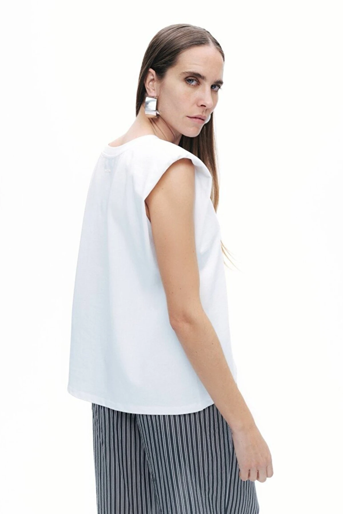 NOCTURNE N25YD70061 Vatkalı T-SHIRT