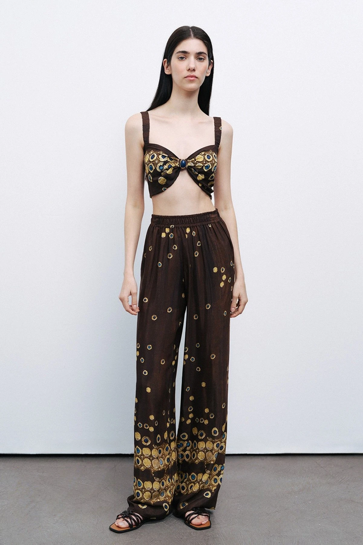 NOCTURNE N25YN15194 CROP TOP