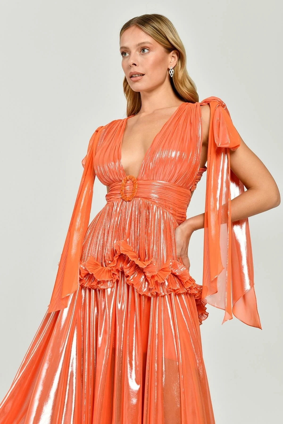 ALFABETA 6272 UZUN ABİYE ELBİSE