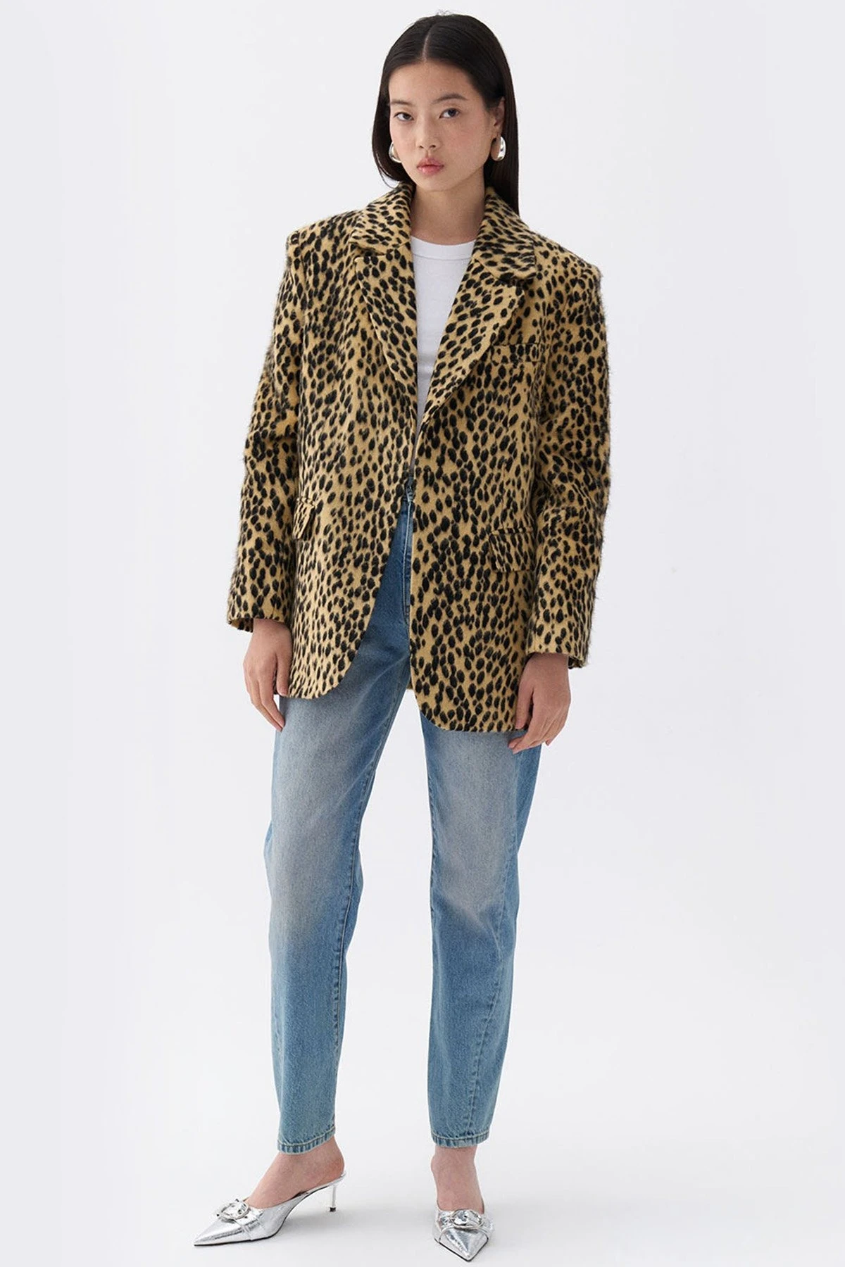 NOCTURNE N25KN5252 Leopar Desenli Ceket