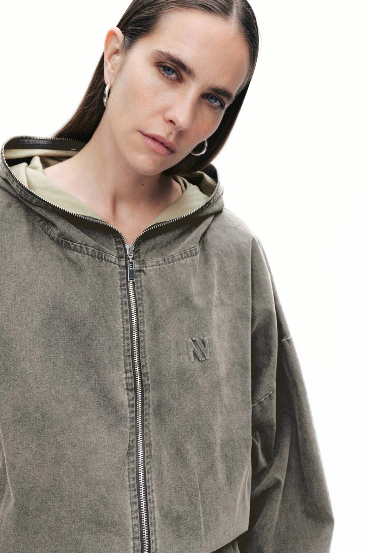 NOCTURNE N25KN8028 Kapüşonlu Ceket