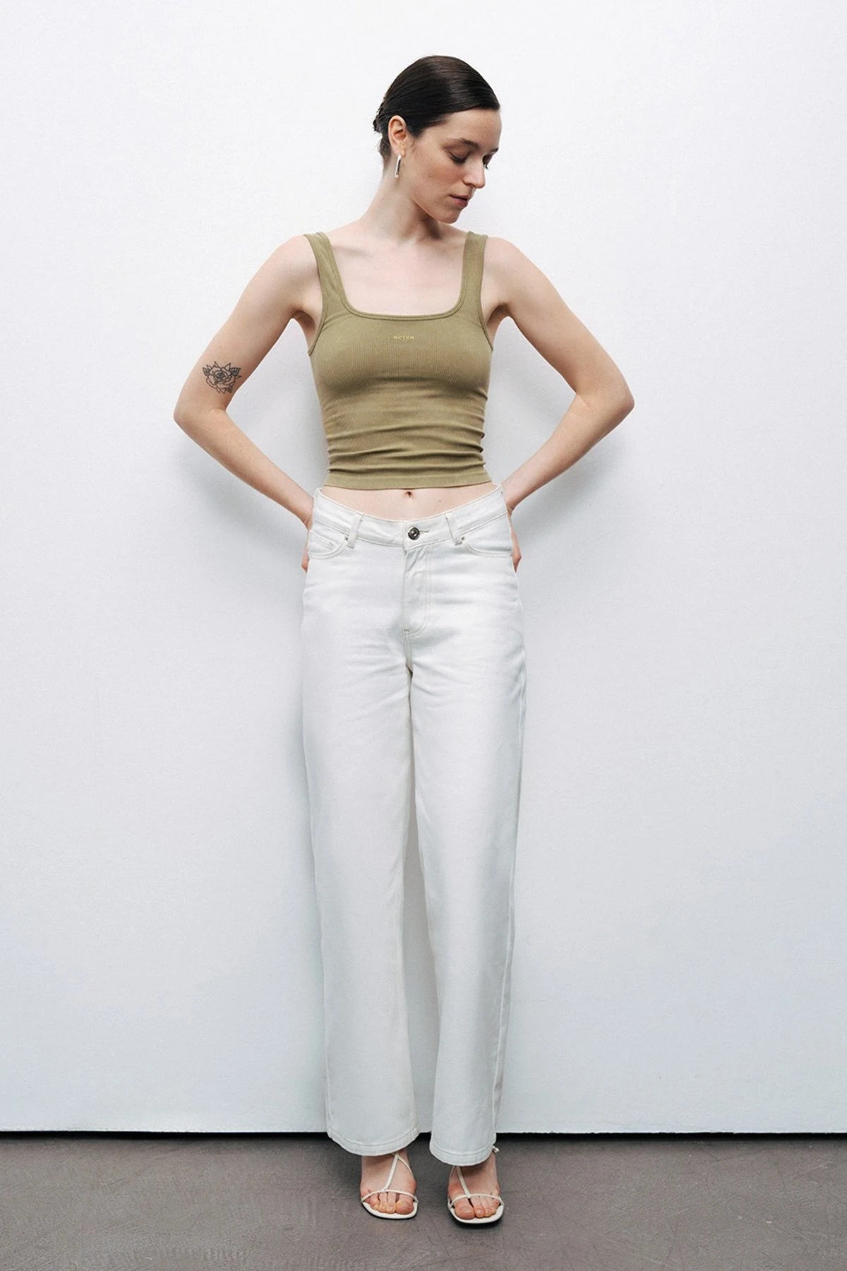 NOCTURNE N25YD15202 CROP TOP