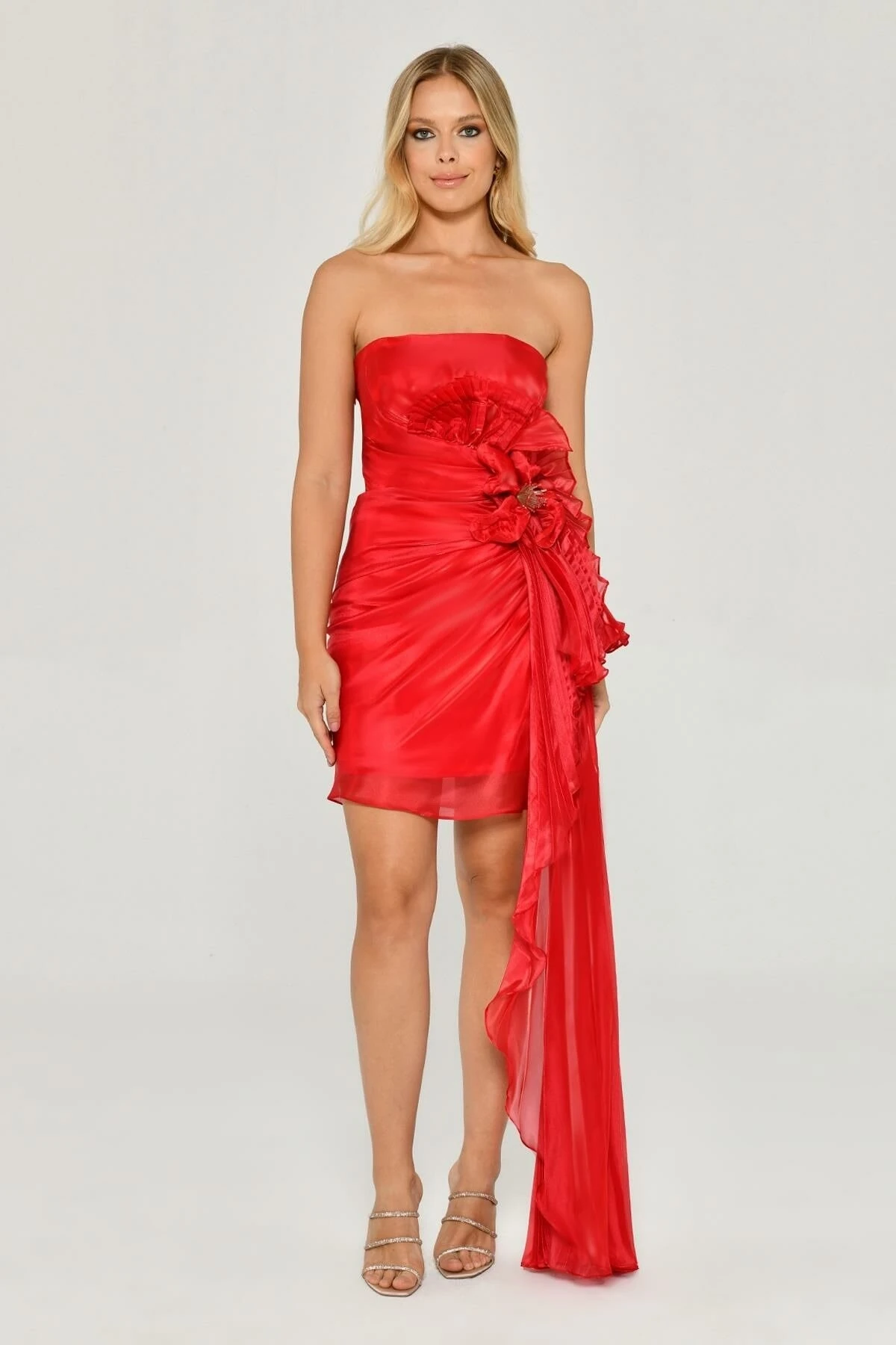 ALFABETA 6447 KISA ABİYE ELBİSE