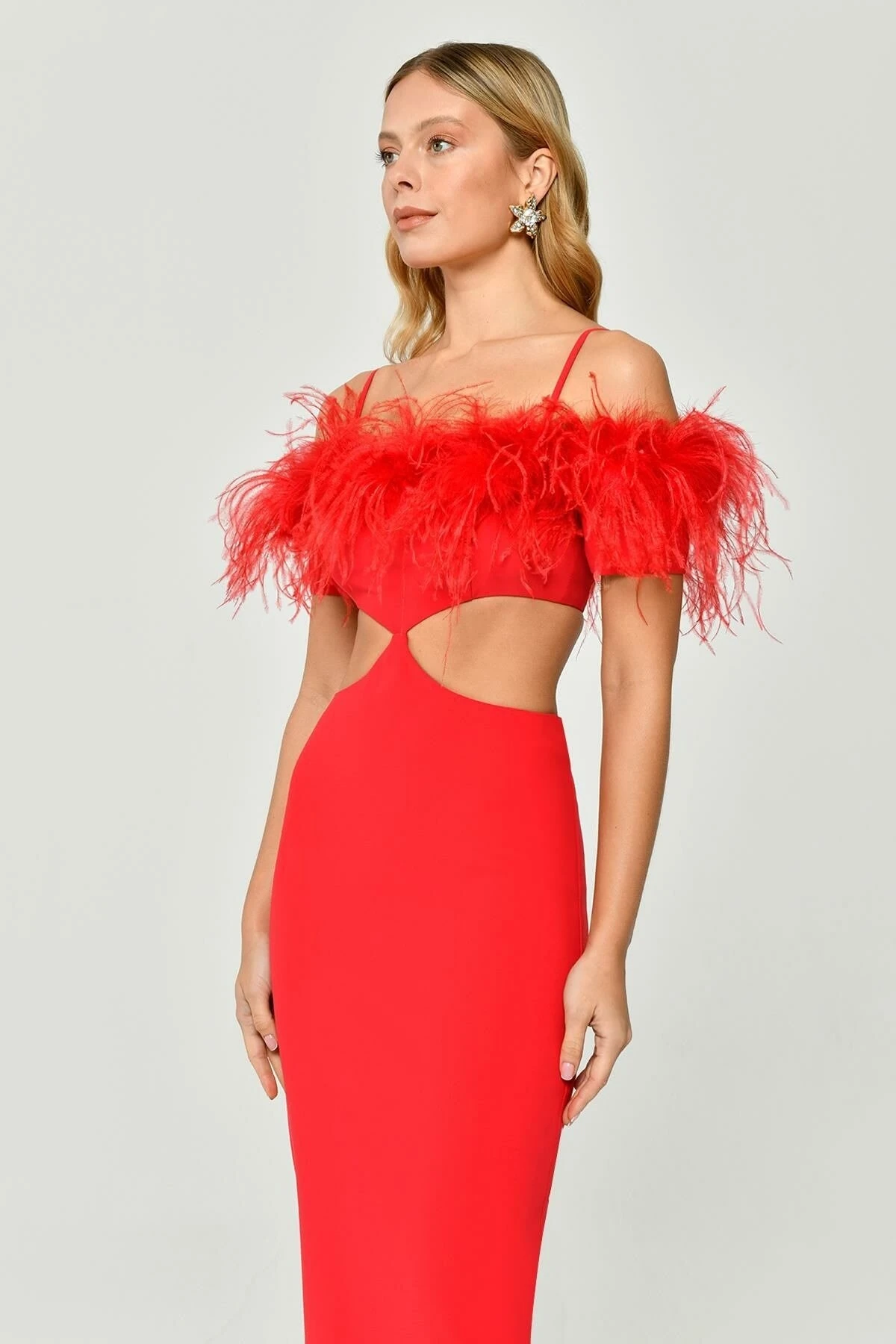 ALFABETA 6298 UZUN ABİYE ELBİSE