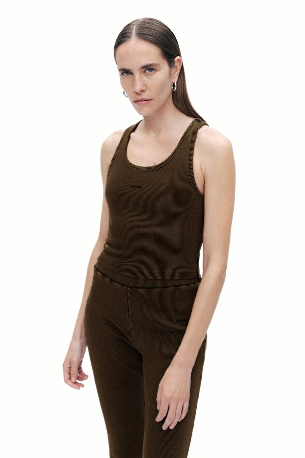 NOCTURNE N25YD15208 Fitilli Crop Top