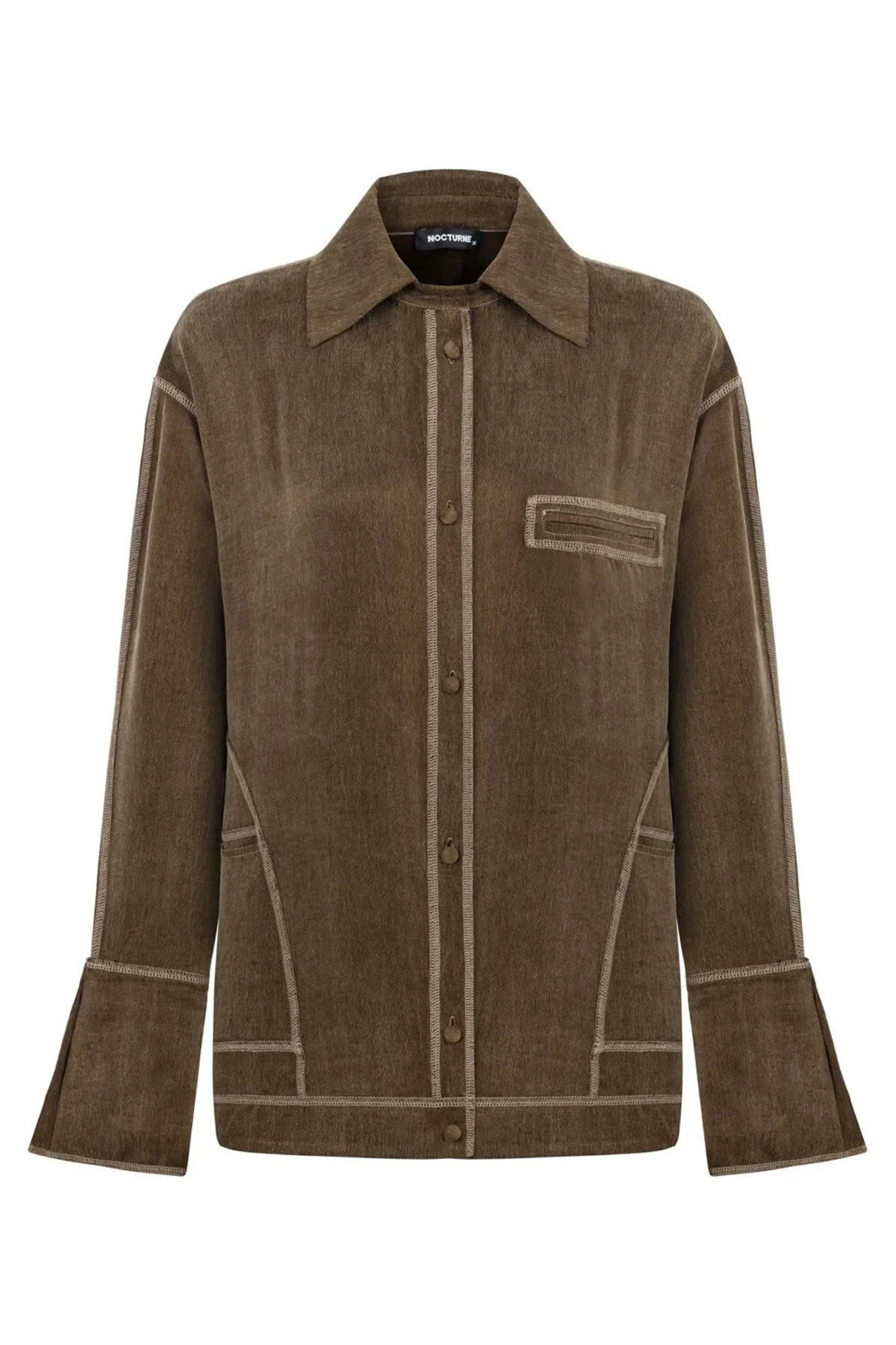 NOCTURNE N24YD25151 GÖMLEK