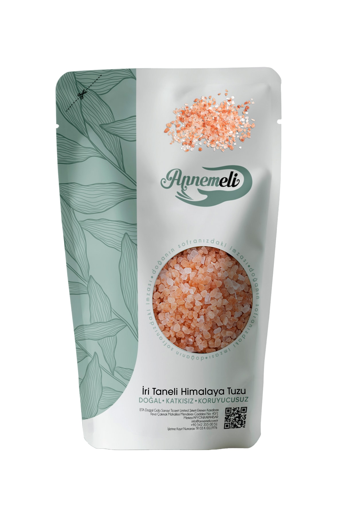 İri Taneli Himalaya Tuzu - 1 KG