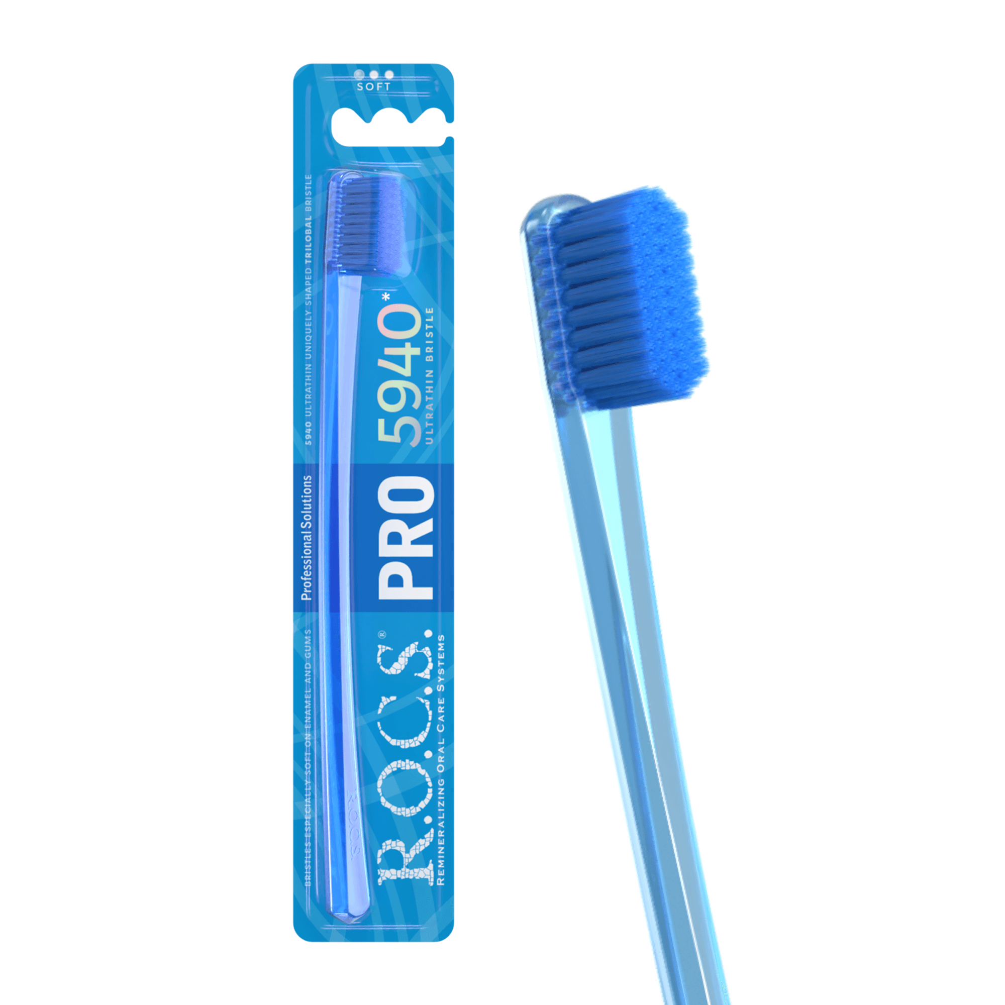 R.O.C.S. PRO 5940 Diş Fırçası - Yumuşak - Mavi