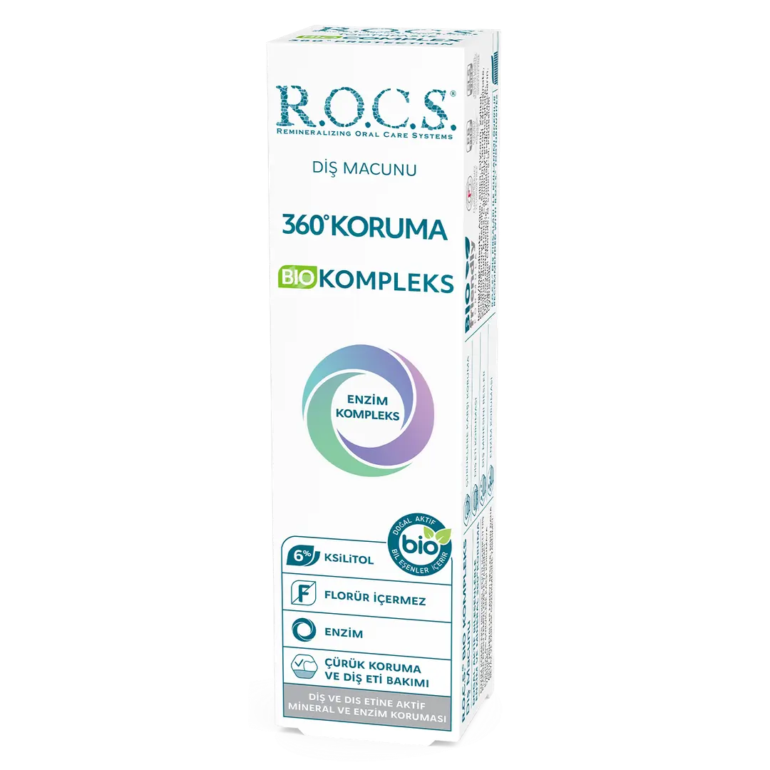 ROCS Bio Kompleks 360 Derece Tam Koruma Diş Macunu 94g