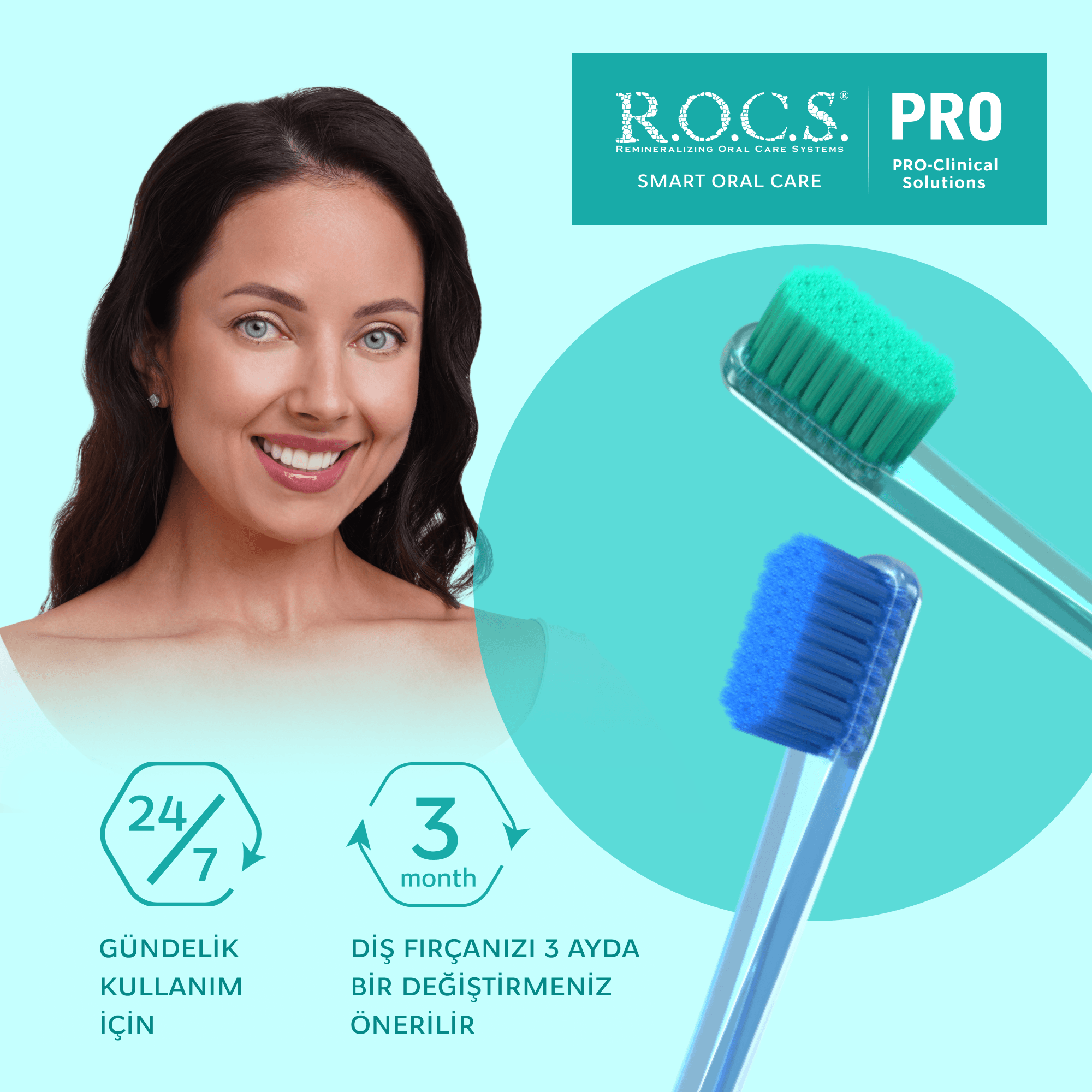 R.O.C.S. PRO 5940 Diş Fırçası - Yumuşak