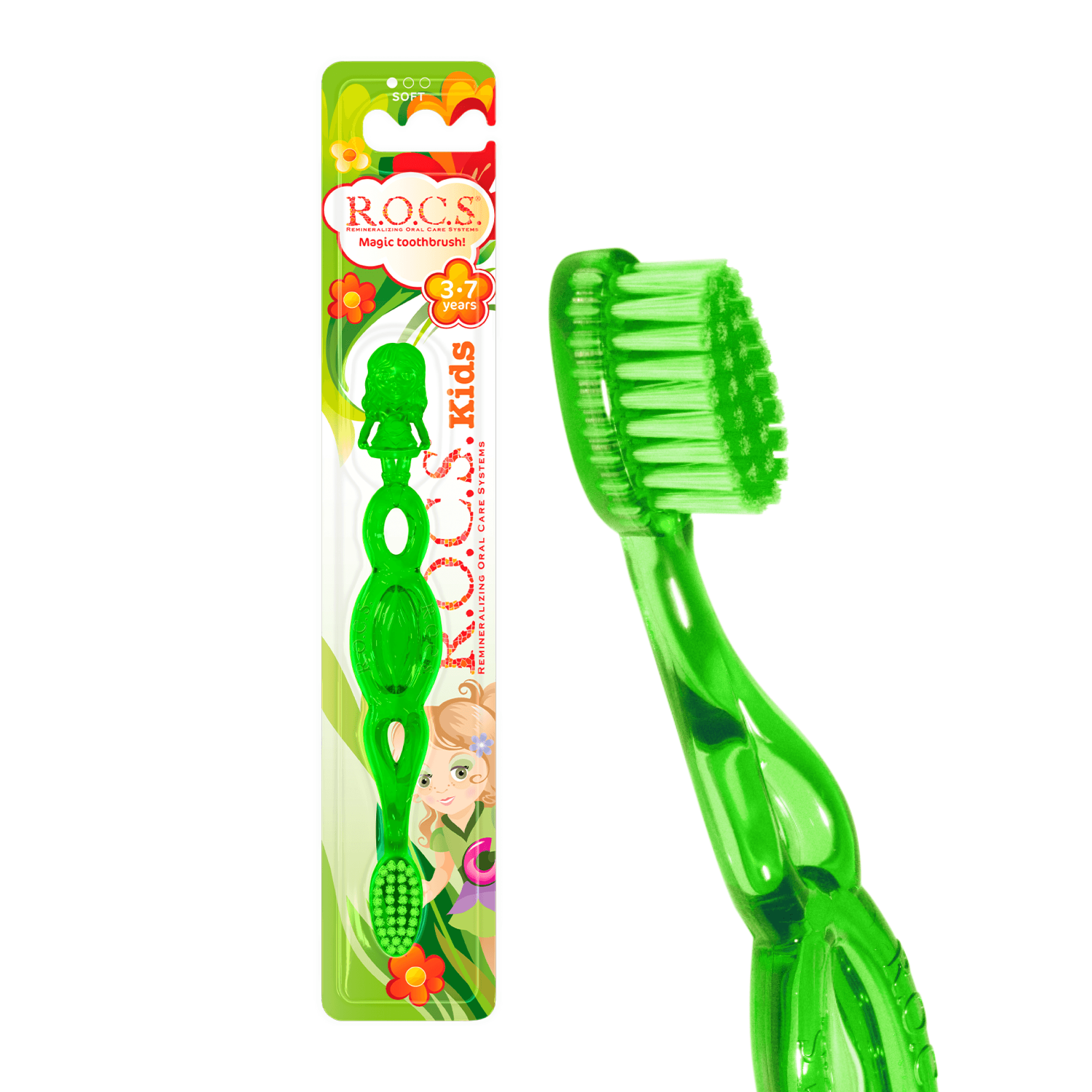 R.O.C.S. Kids 3-7 Yaş Çocuk Diş Fırçası - Yumuşak