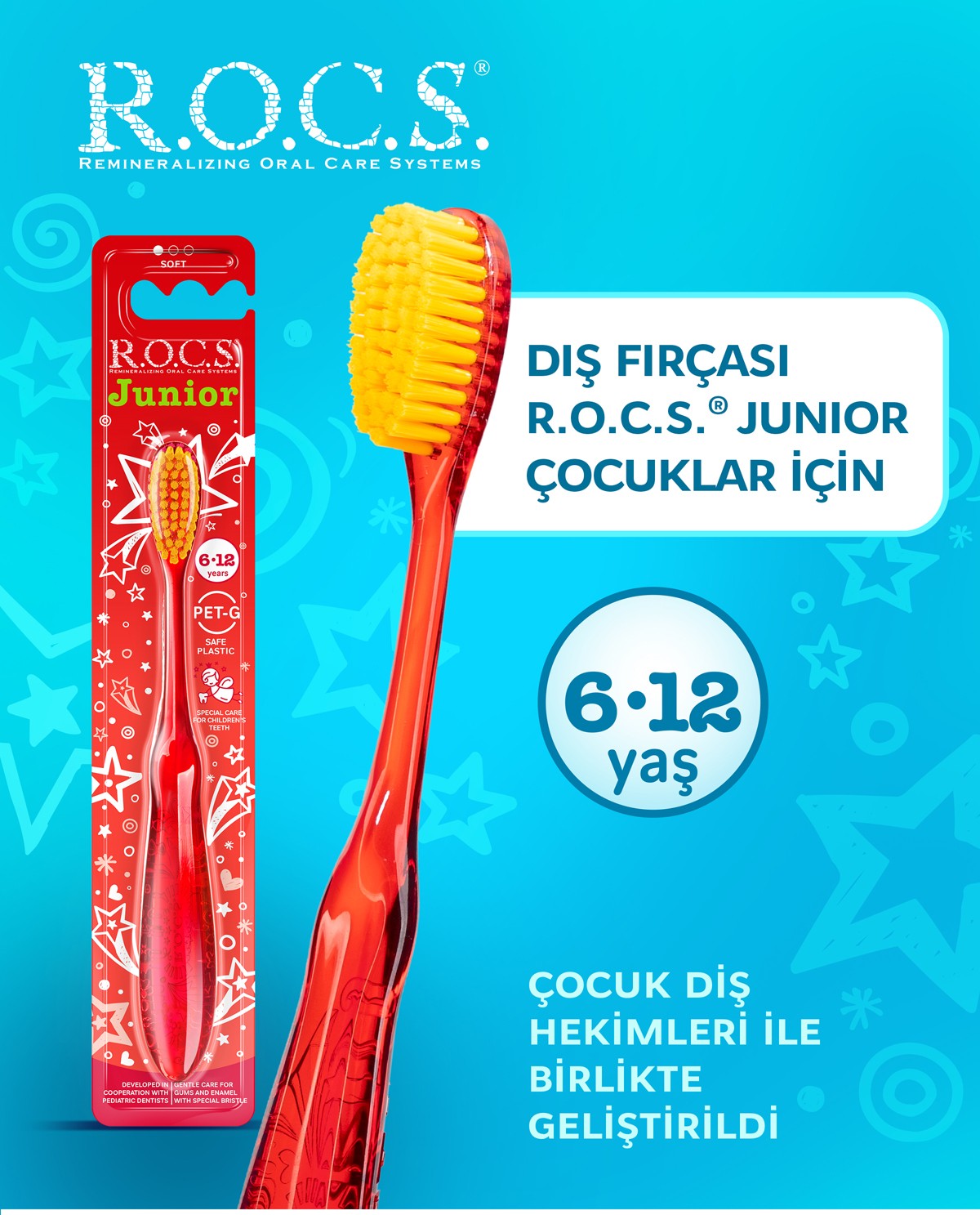 R.O.C.S. Junior 6-12 Yaş Çocuk Diş Fırçası - Yumuşak