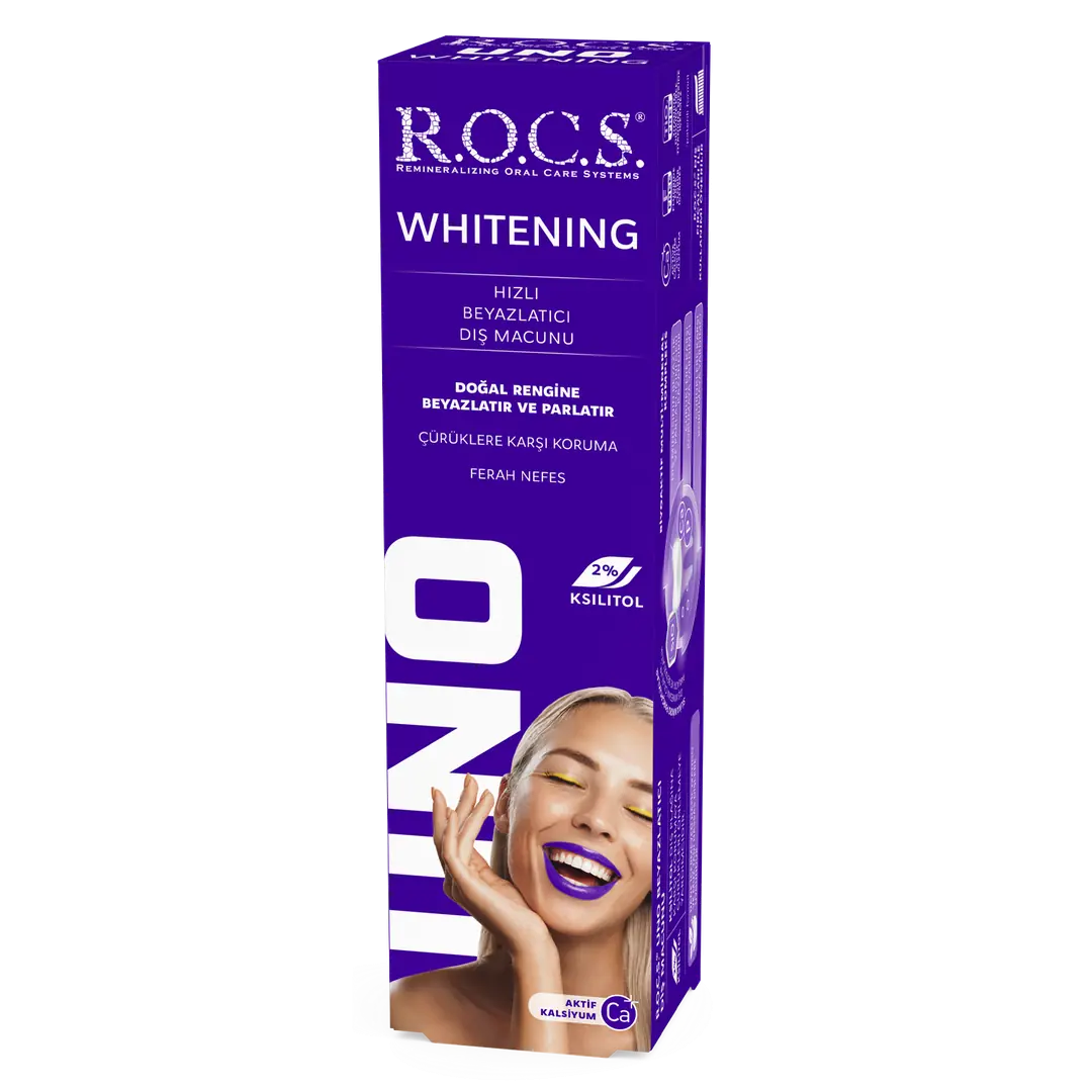 ROCS Uno Beyazlatıcı Diş Macunu 74gr
