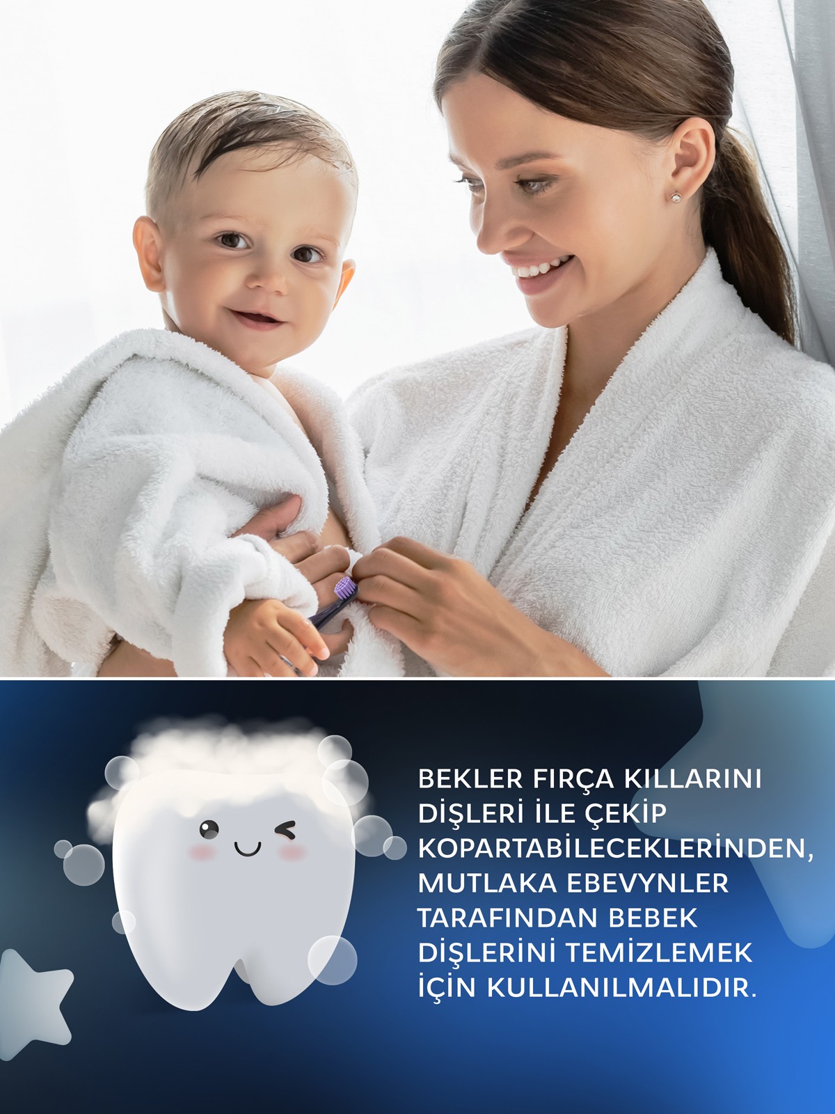 R.O.C.S. Baby Neon 0-3 Yaş Bebek Diş Fırçası - Ekstra Yumuşak