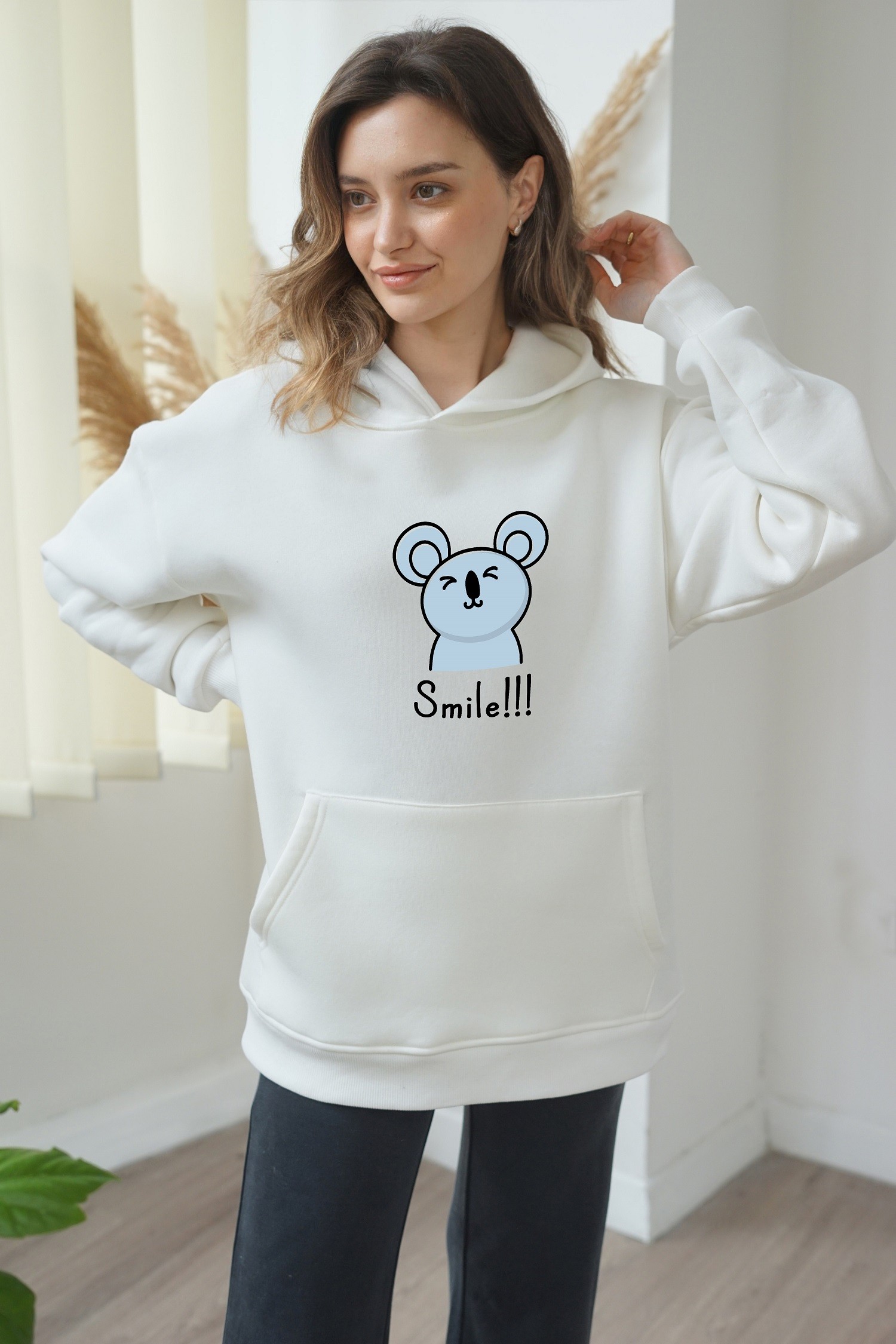 Unisex Smile Baskili Hoddie