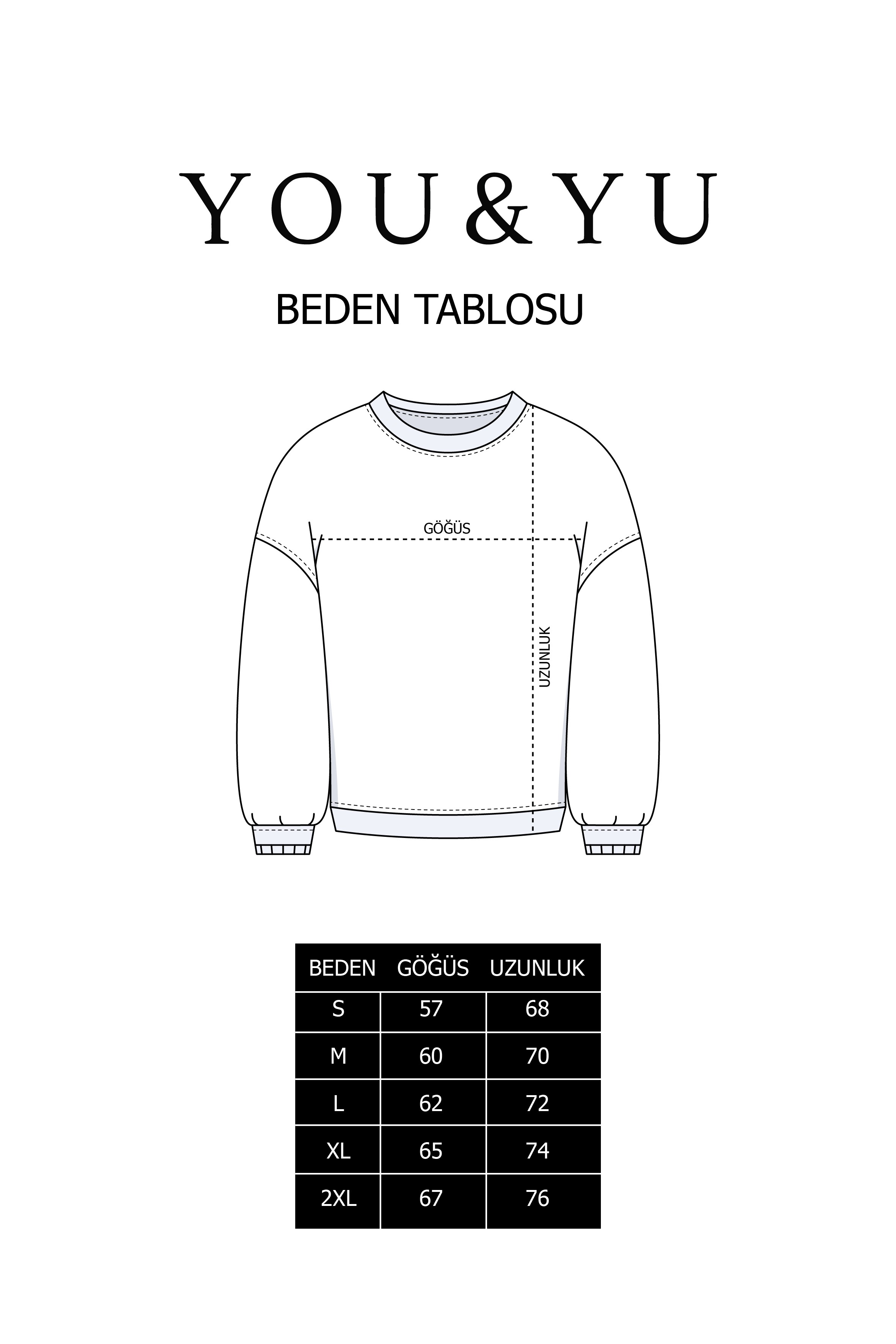 Unisex Kitsune Baskili Sweatshirt