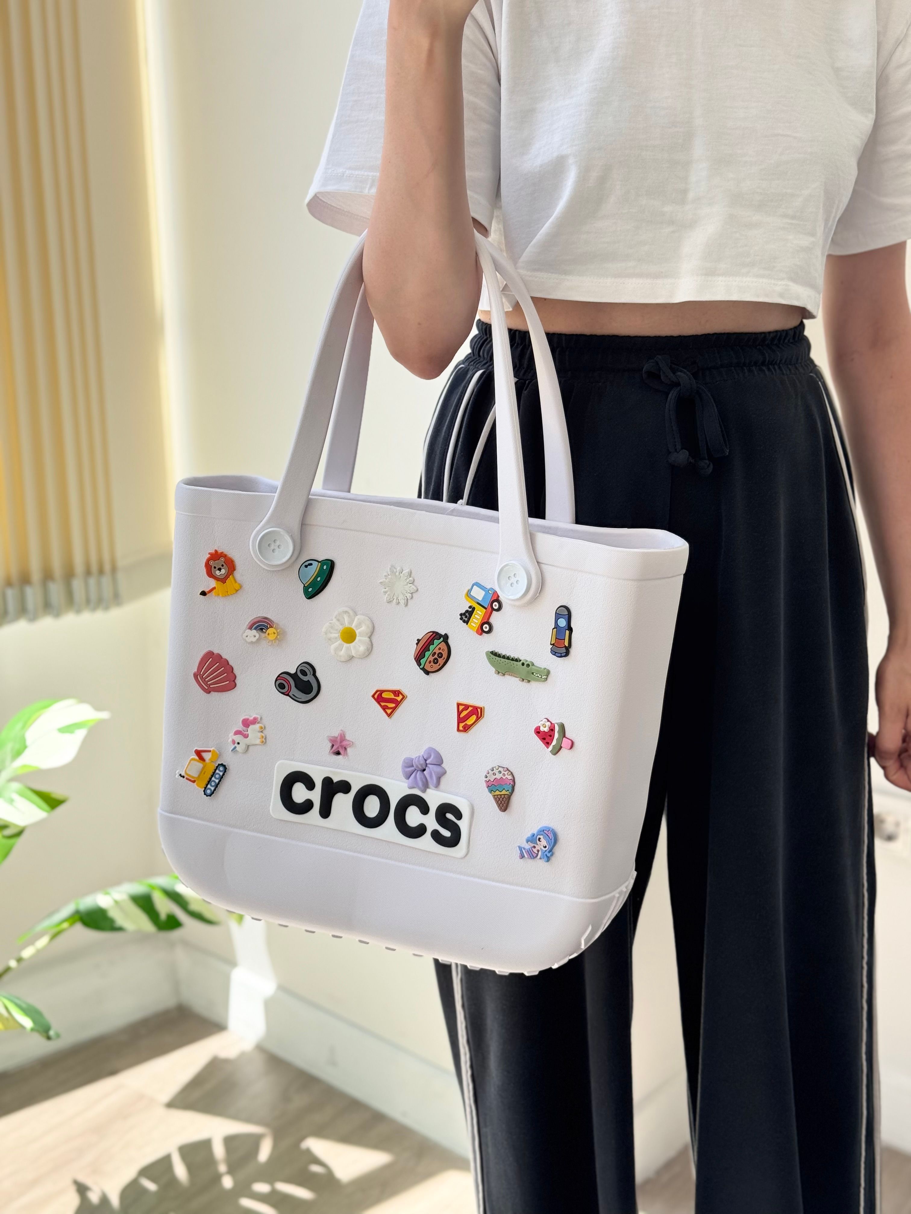 Crocbag - Beyaz