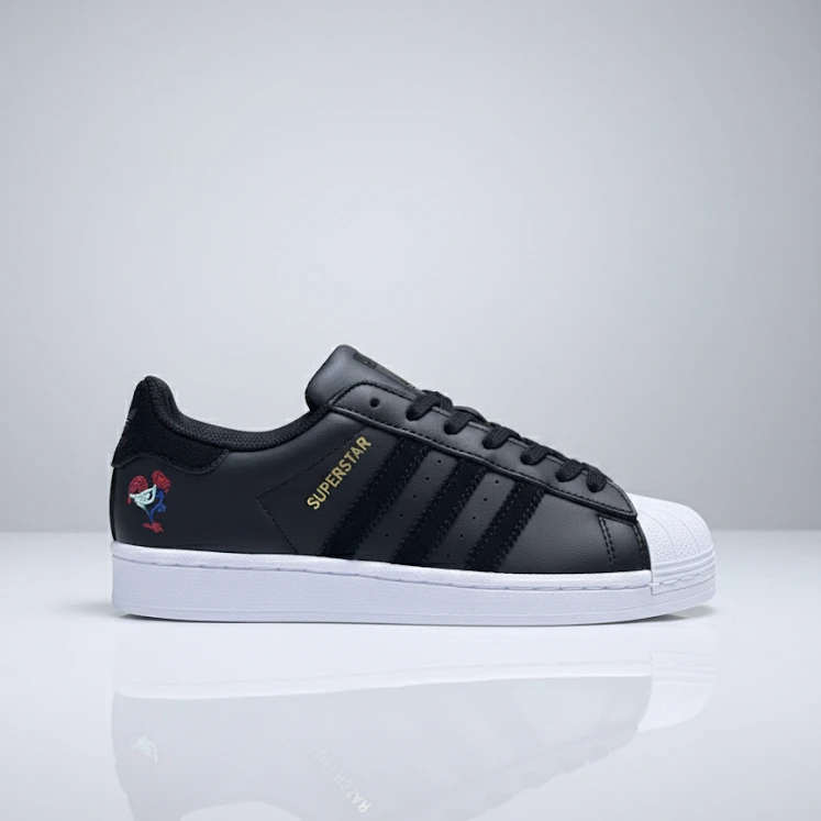 Superstar Horozlu - Siyah Beyaz