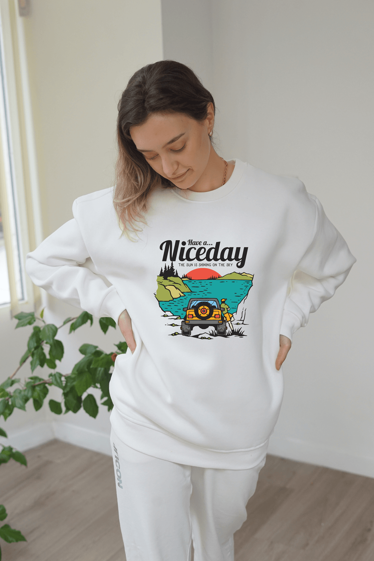 Unisex Nice Day Baskili Sweatshirt