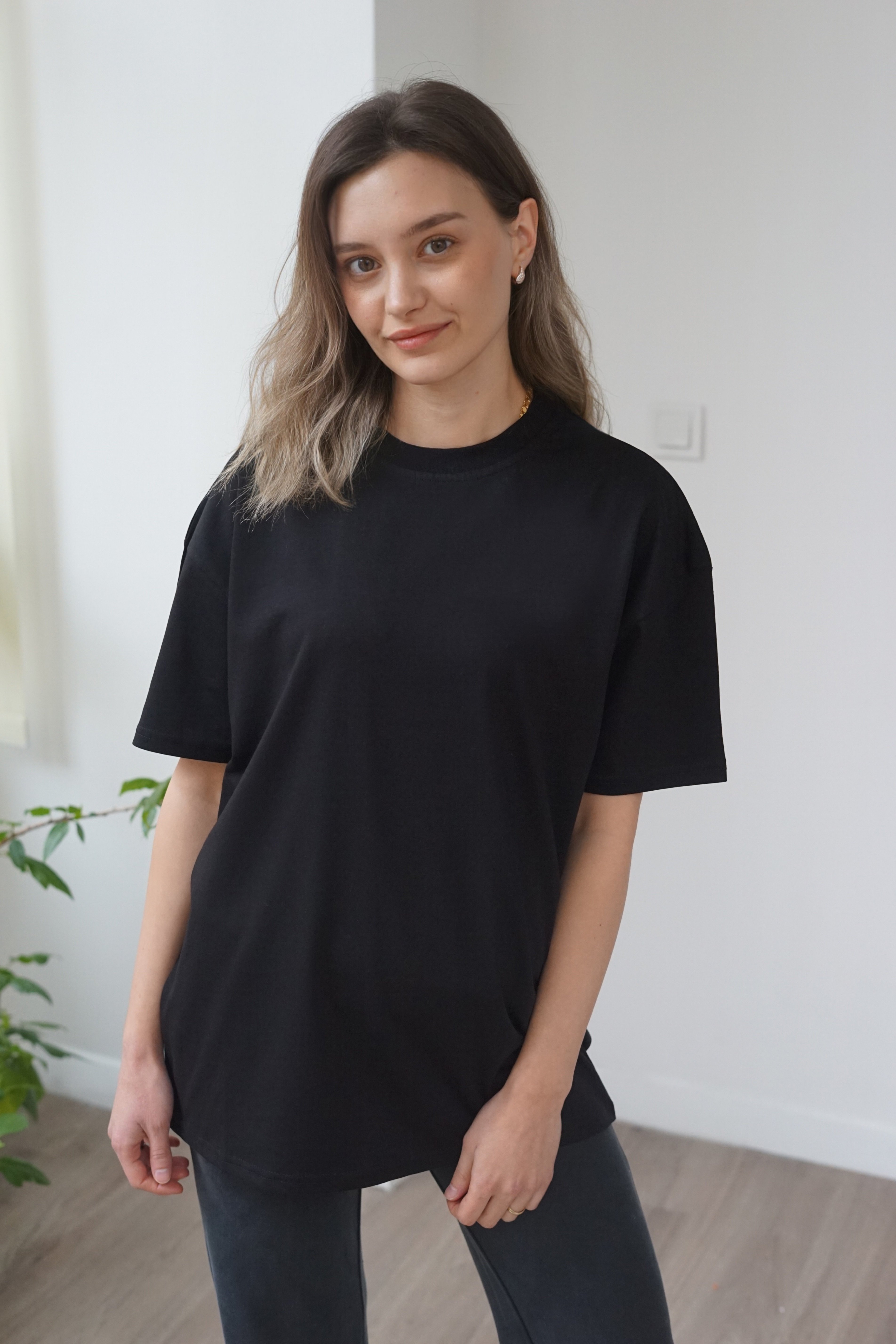 Unisex Basic T-Shirt - Siyah