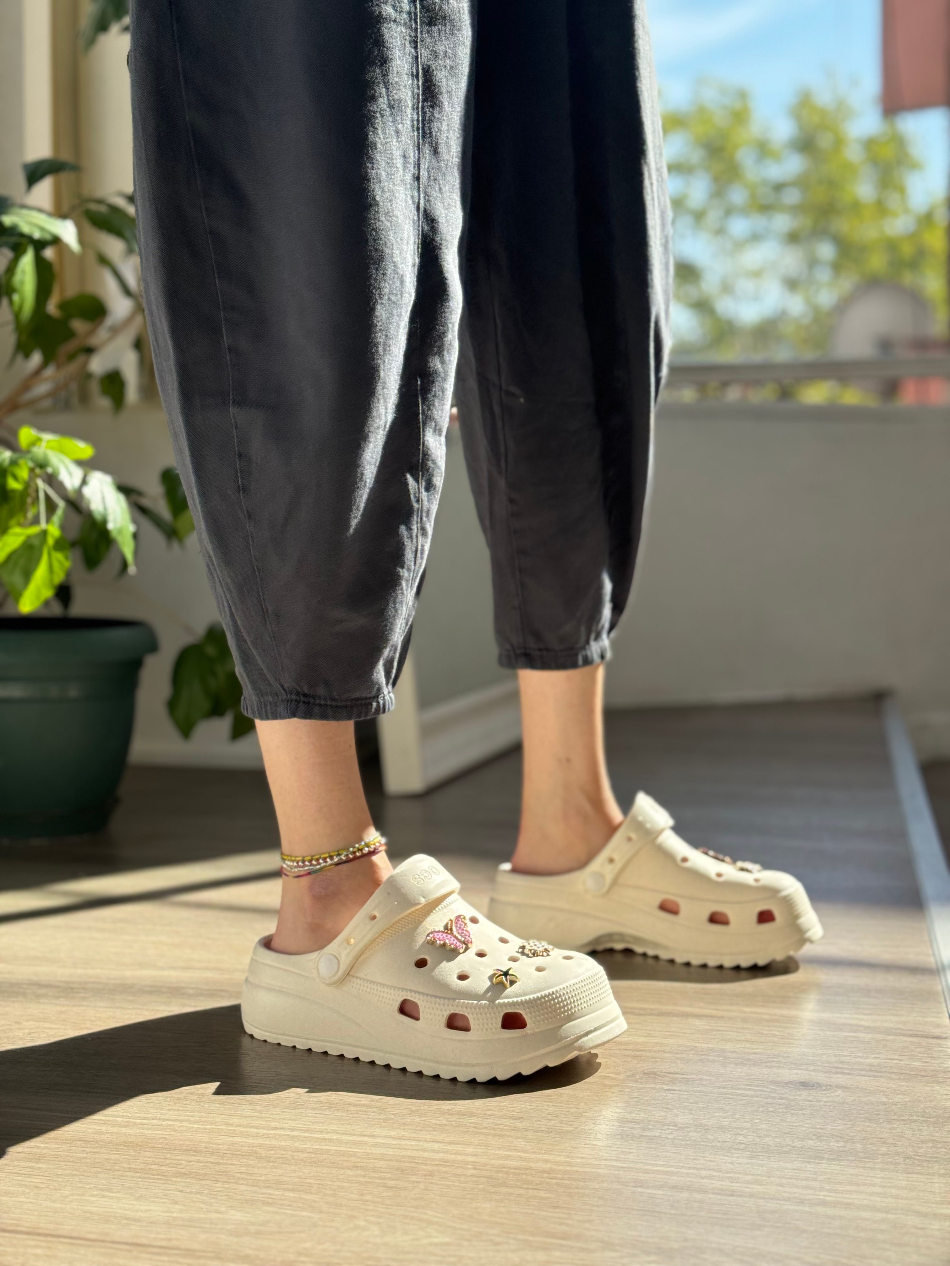 Clog Terlik - Bej