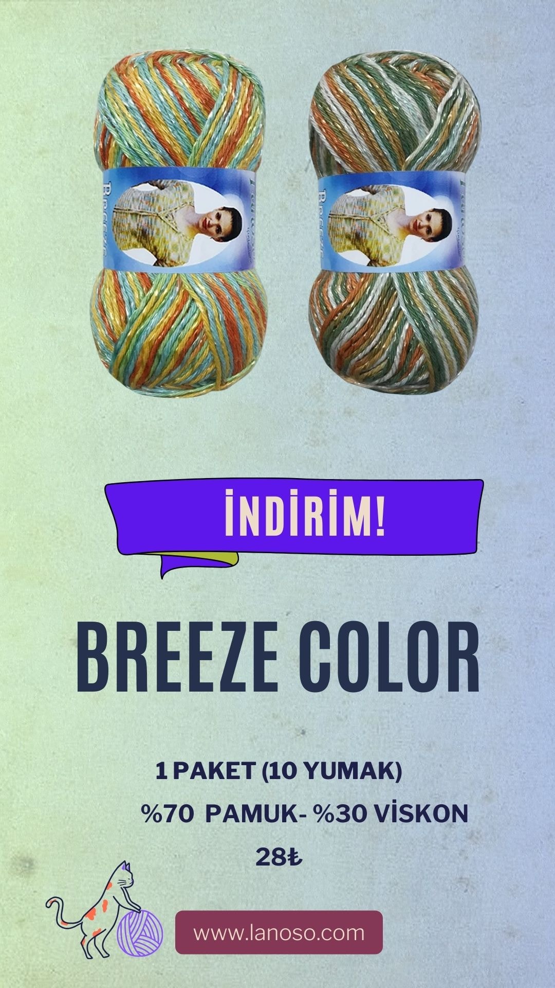 BREEZE COLOR PAKET ( 10 YUMAK )
