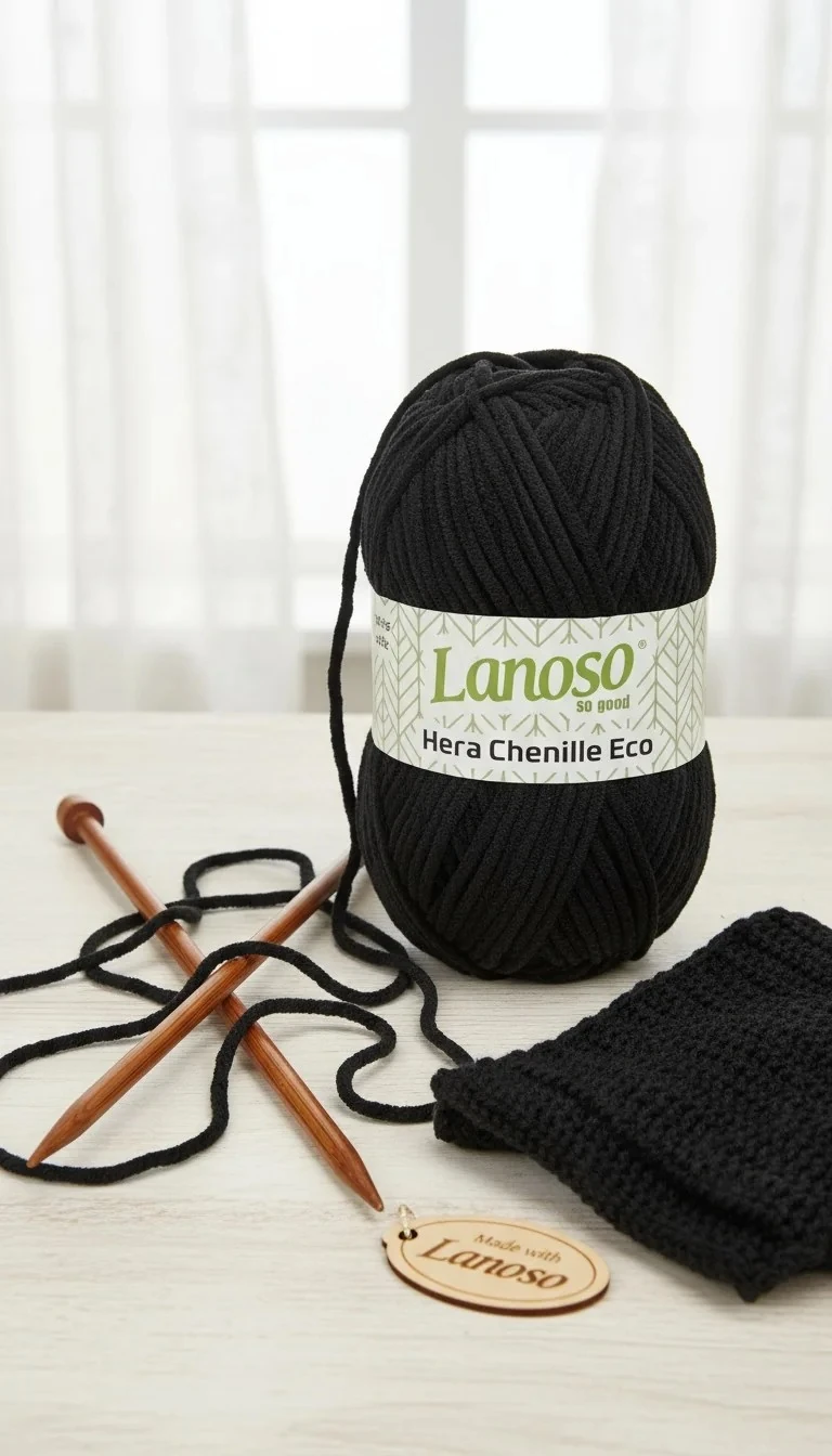 HERA ECO CHENILLE 1NM (100Mt)(100Gr)(Pk:500Gr)