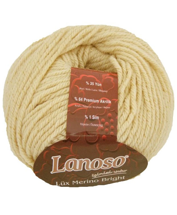 LUX MERINO BRIGHT(165Mt)(100Gr)(Pk:500Gr)