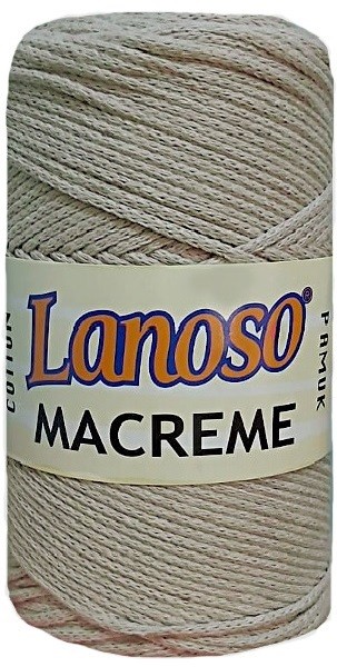 COTTON MACRAME 85% COTTON-15% POLYESTER