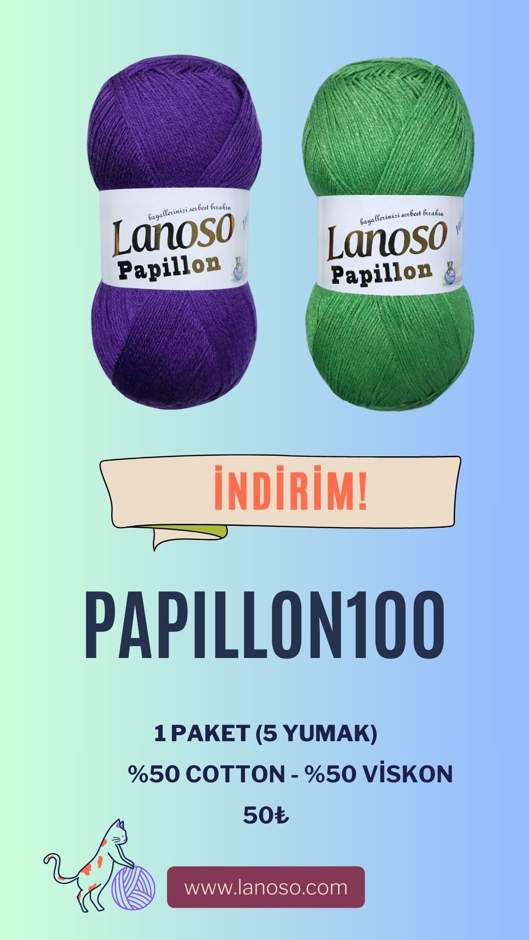 PAPILLON100 (5 YUMAK)