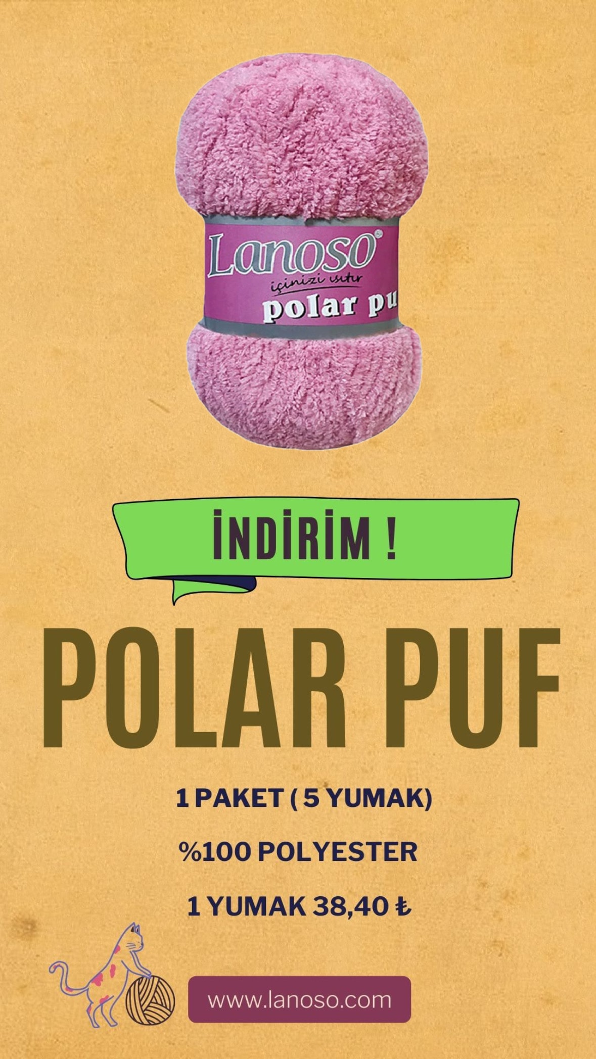 POLAR PUF PAKET ( 5 ADET)
