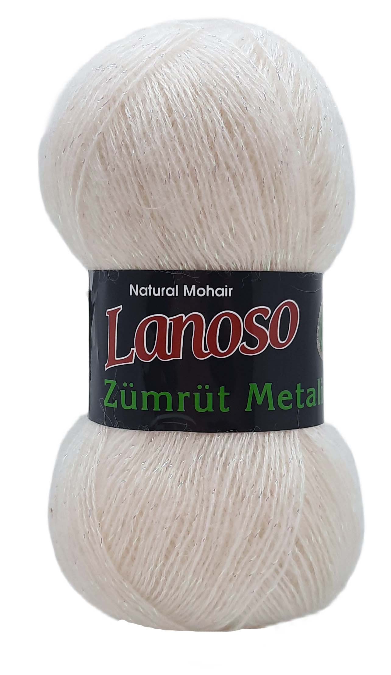 ZUMRUT NATURAL MAHAIR METALIC(550Mt)(100Gr)(Pk:500Gr)