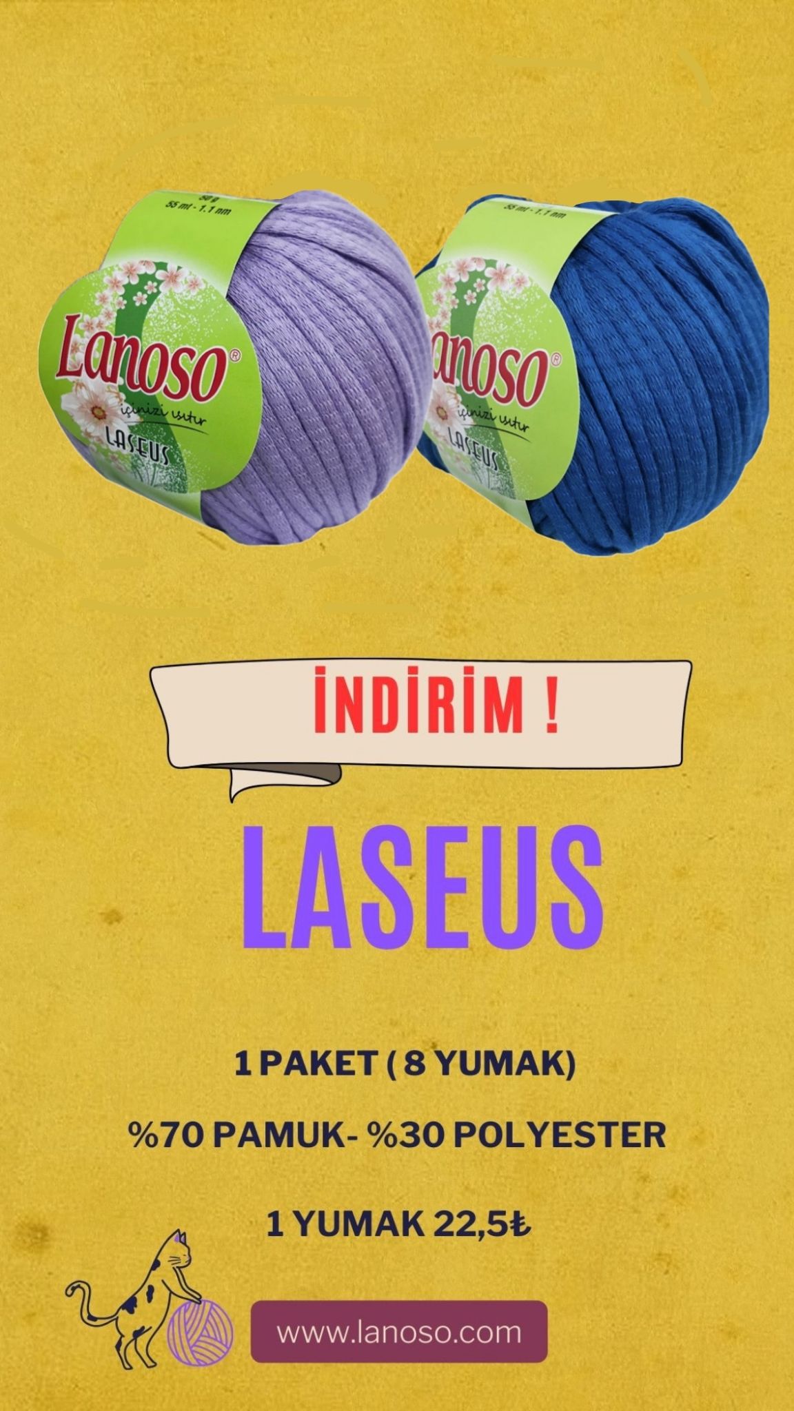 LASEUS PAKET (8 YUMAK )