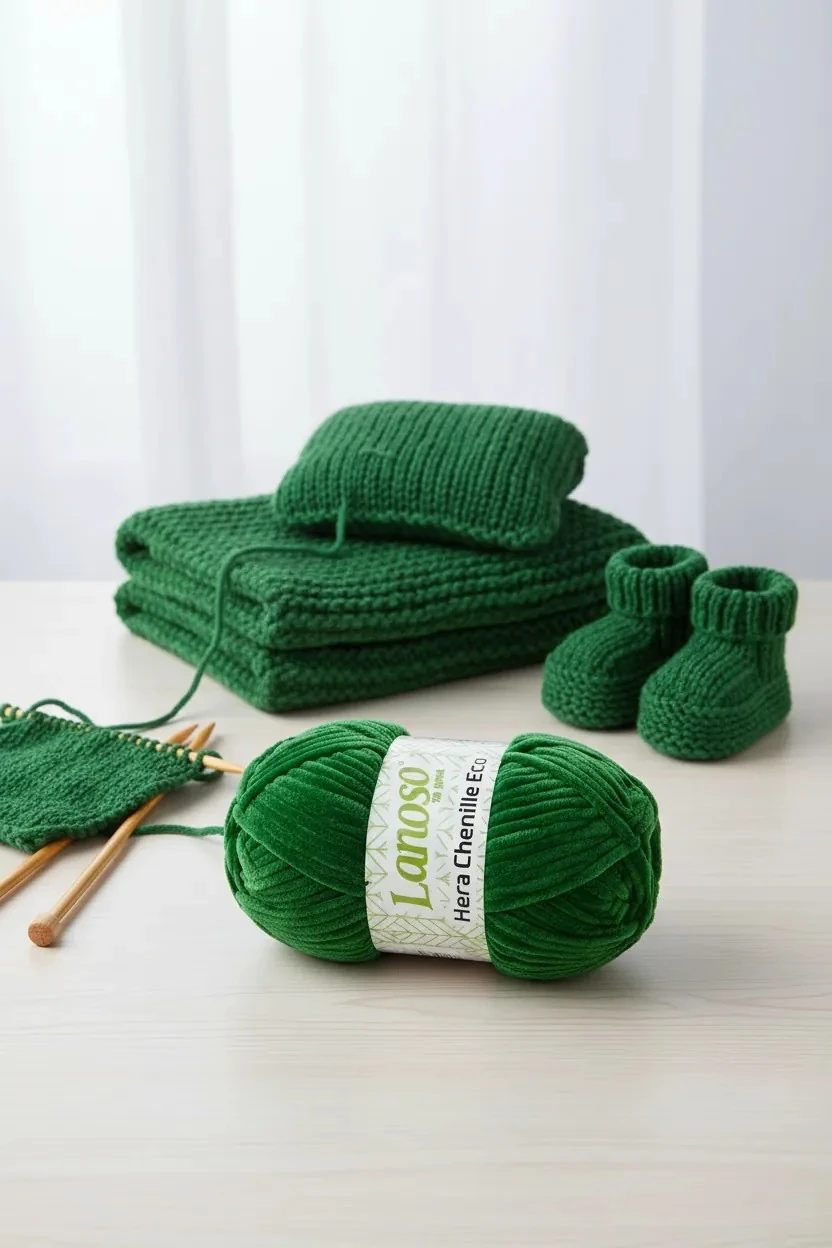 HERA ECO CHENILLE 1NM (100Mt)(100Gr)(Pk:500Gr)