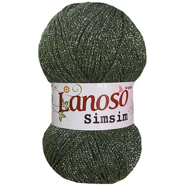 SIMSIM %85COTTON-%15 METALLIC