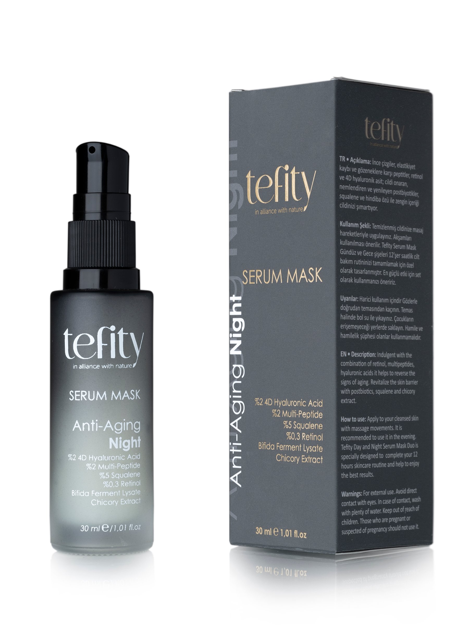 Anti-Aging Night Serum Maske