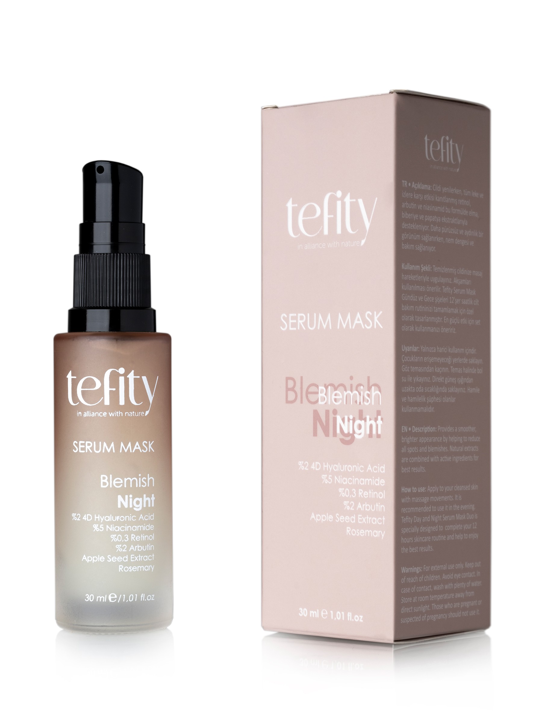 Blemish Night Serum Maske