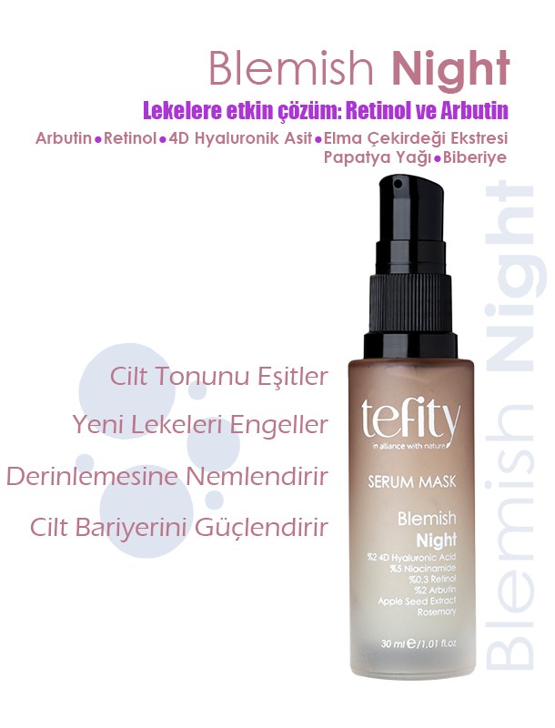 Blemish Night Serum Maske