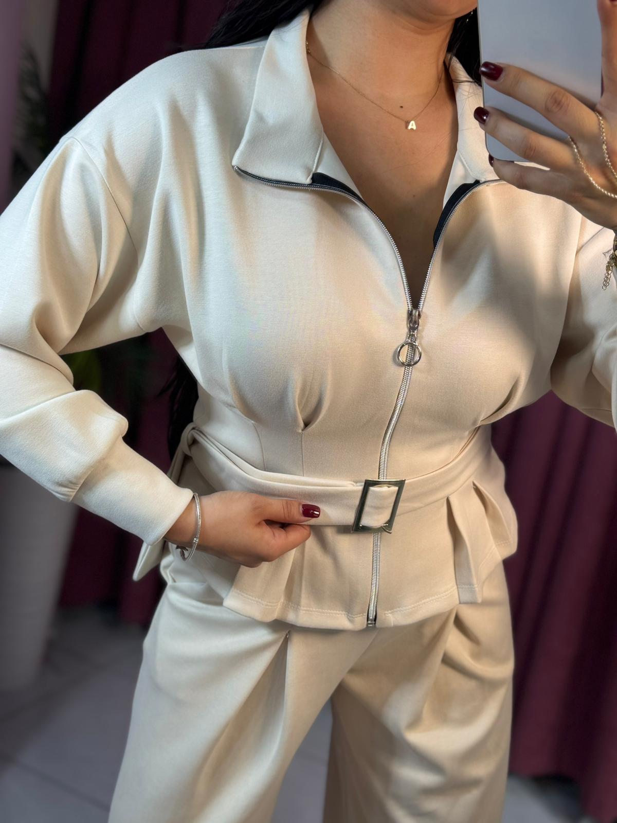 KEMER DETAYLI MODAL TAKIM