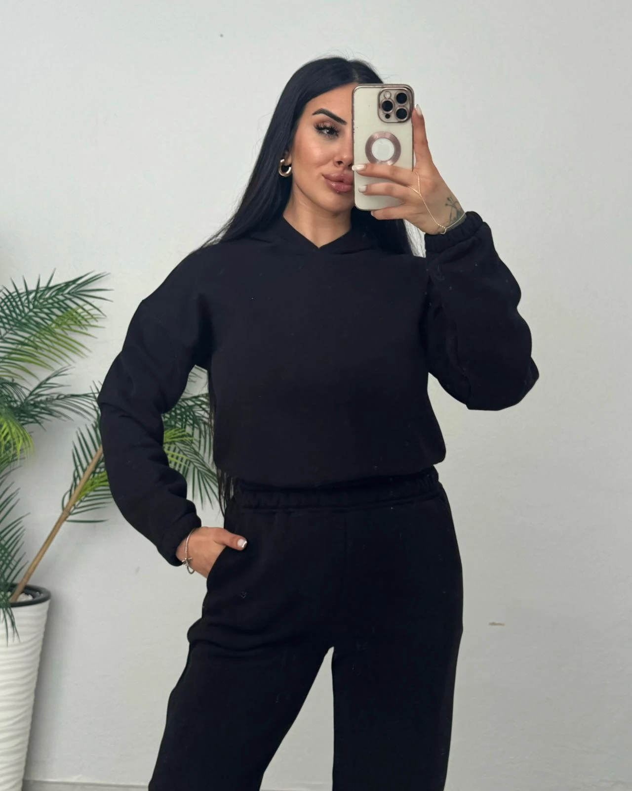 3 İPLİK ŞARDONLU EŞOFMAN TAKIMI