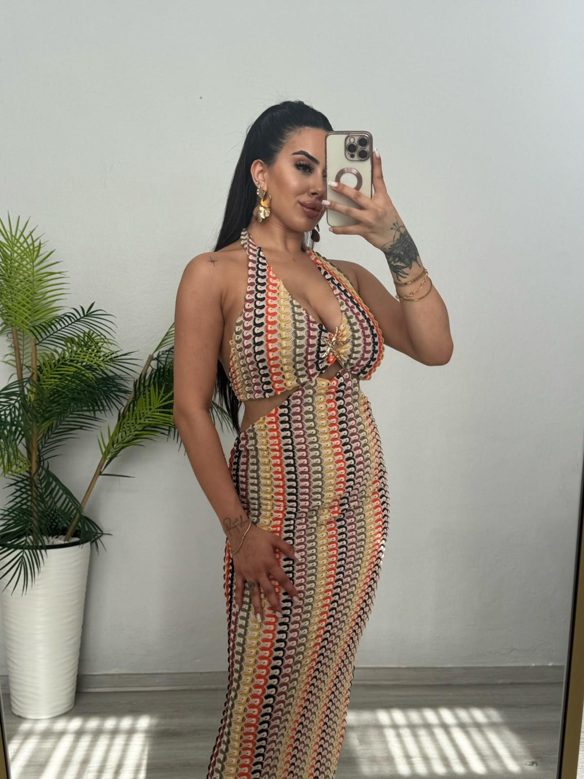 ELSA ÖRME ELBİSE