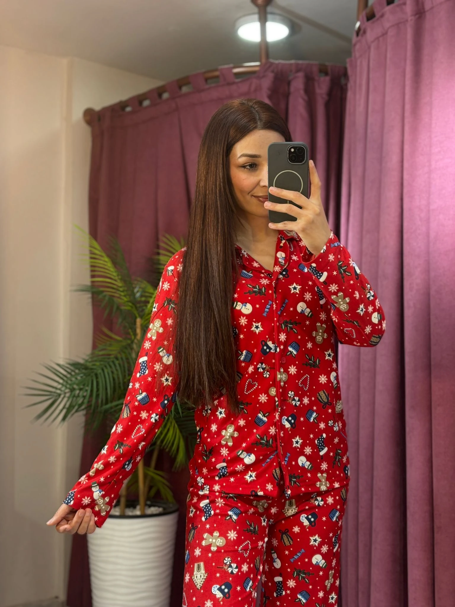 SÜET PİJAMA TAKIMI